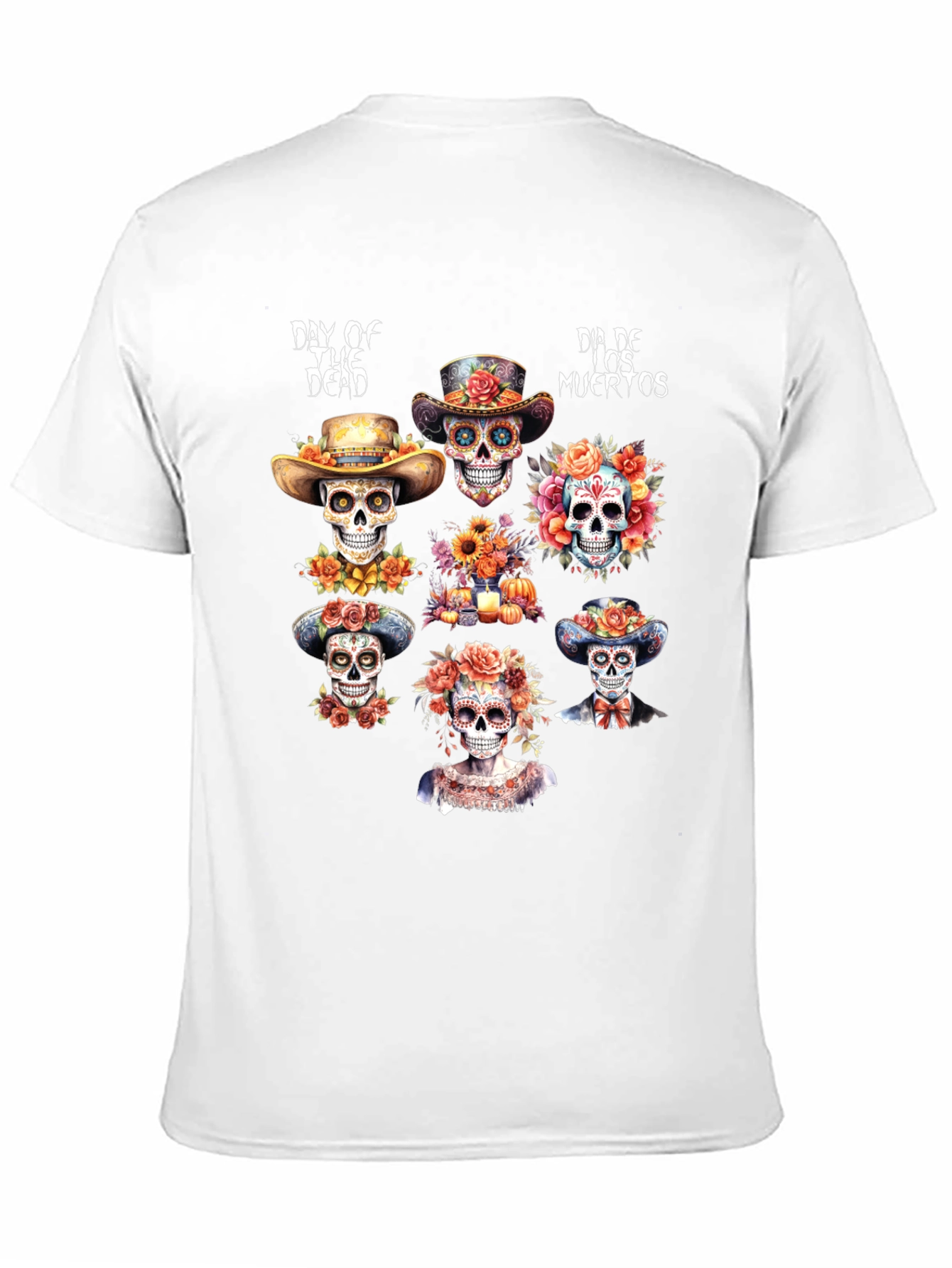 Day of the Dead Sugar Skull T-Shirt