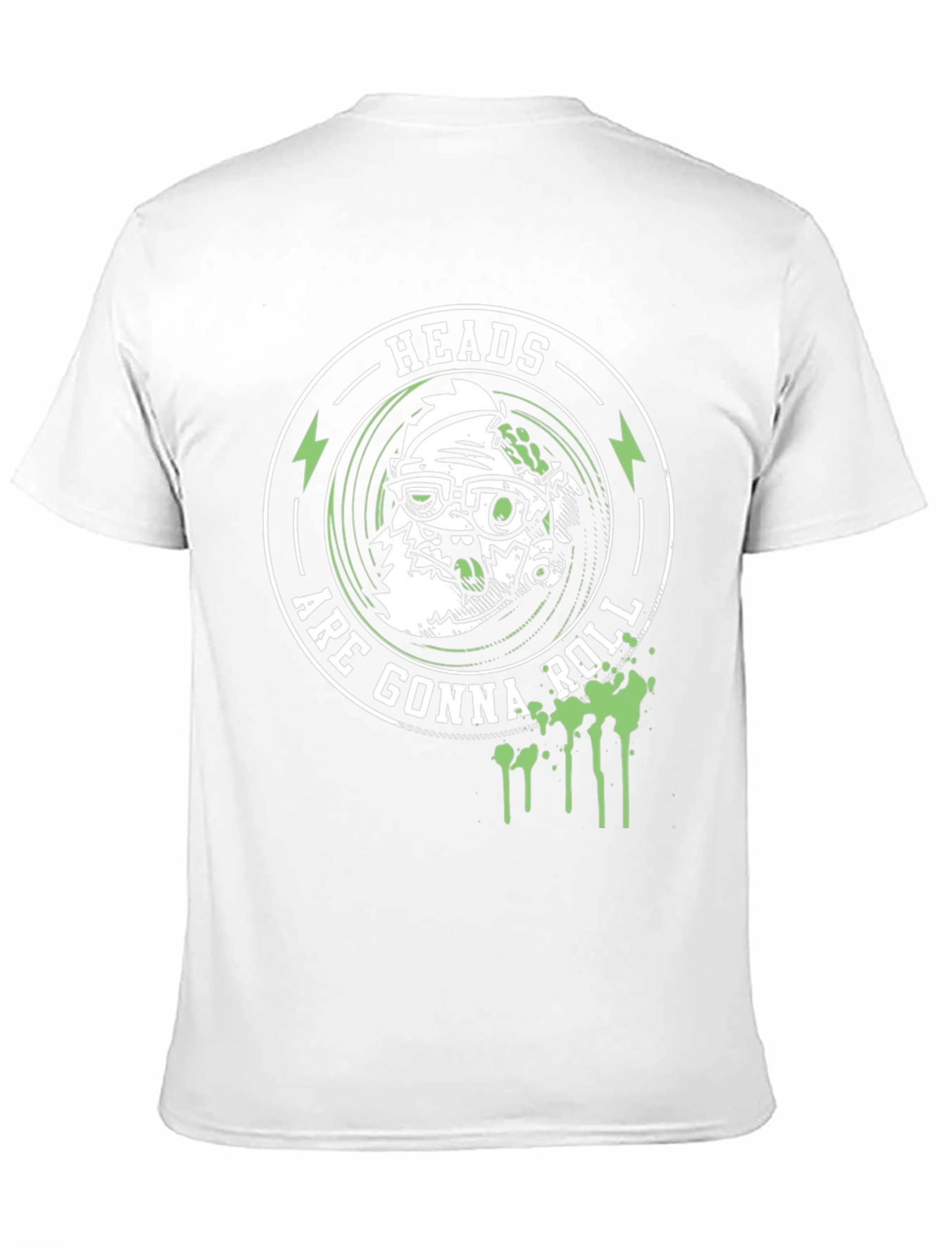 Heads Are Gonna Roll Zombie T-Shirt