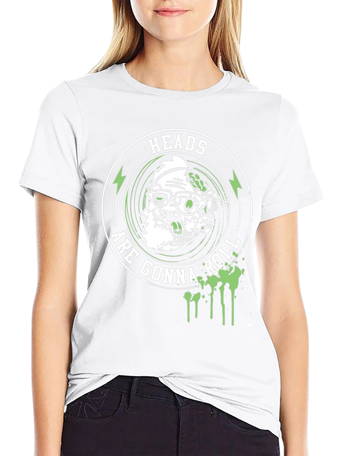 Heads Are Gonna Roll Zombie T-Shirt