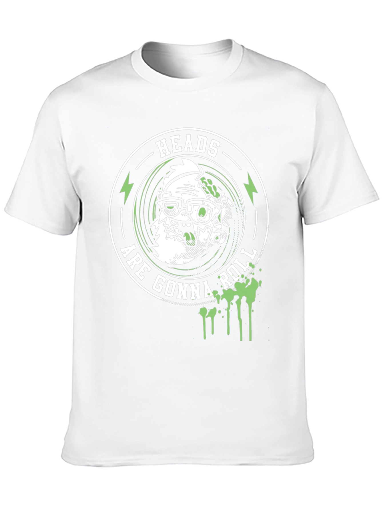 Heads Are Gonna Roll Zombie T-Shirt