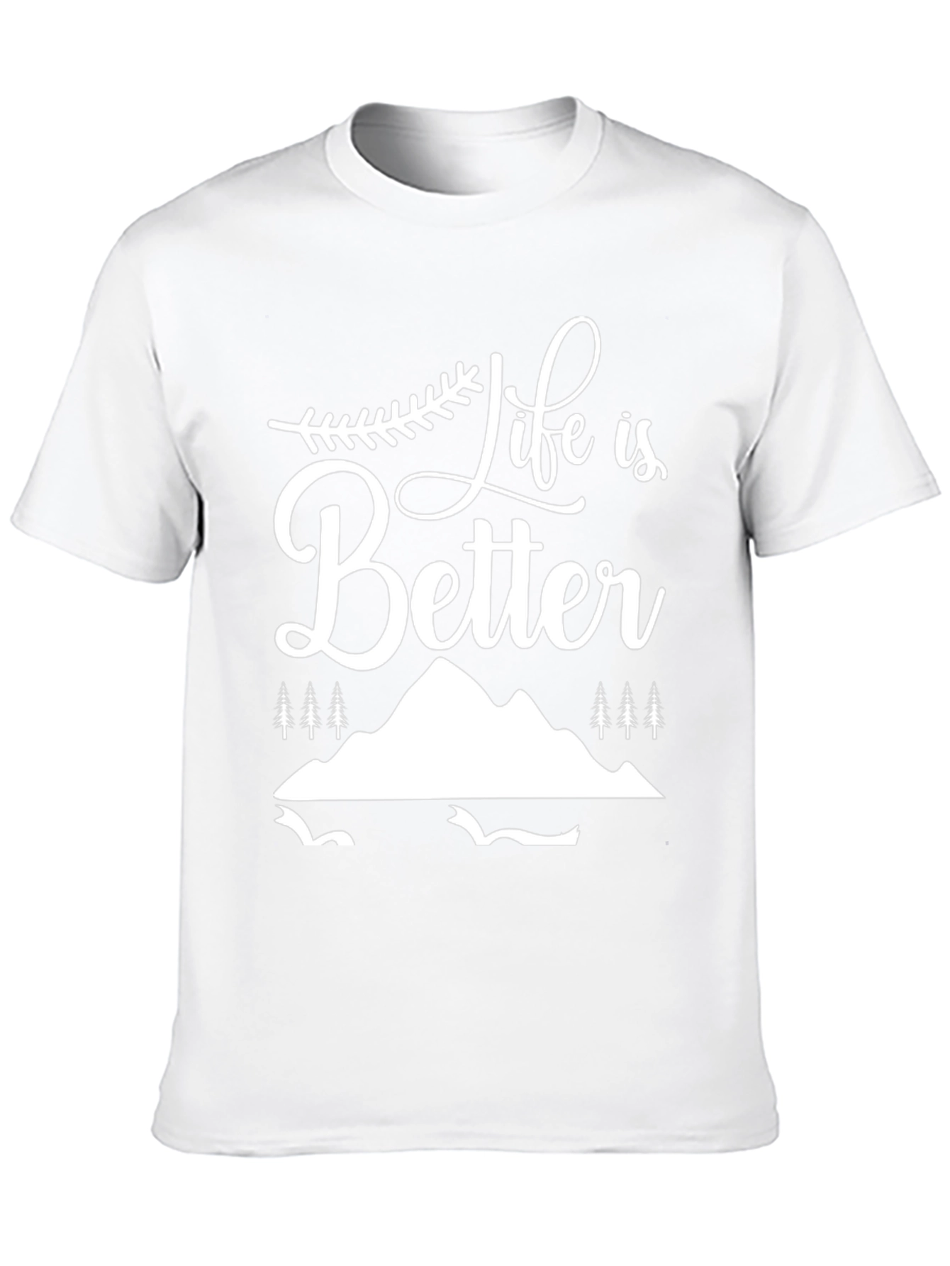 Life is Better Graphic Tee - Black