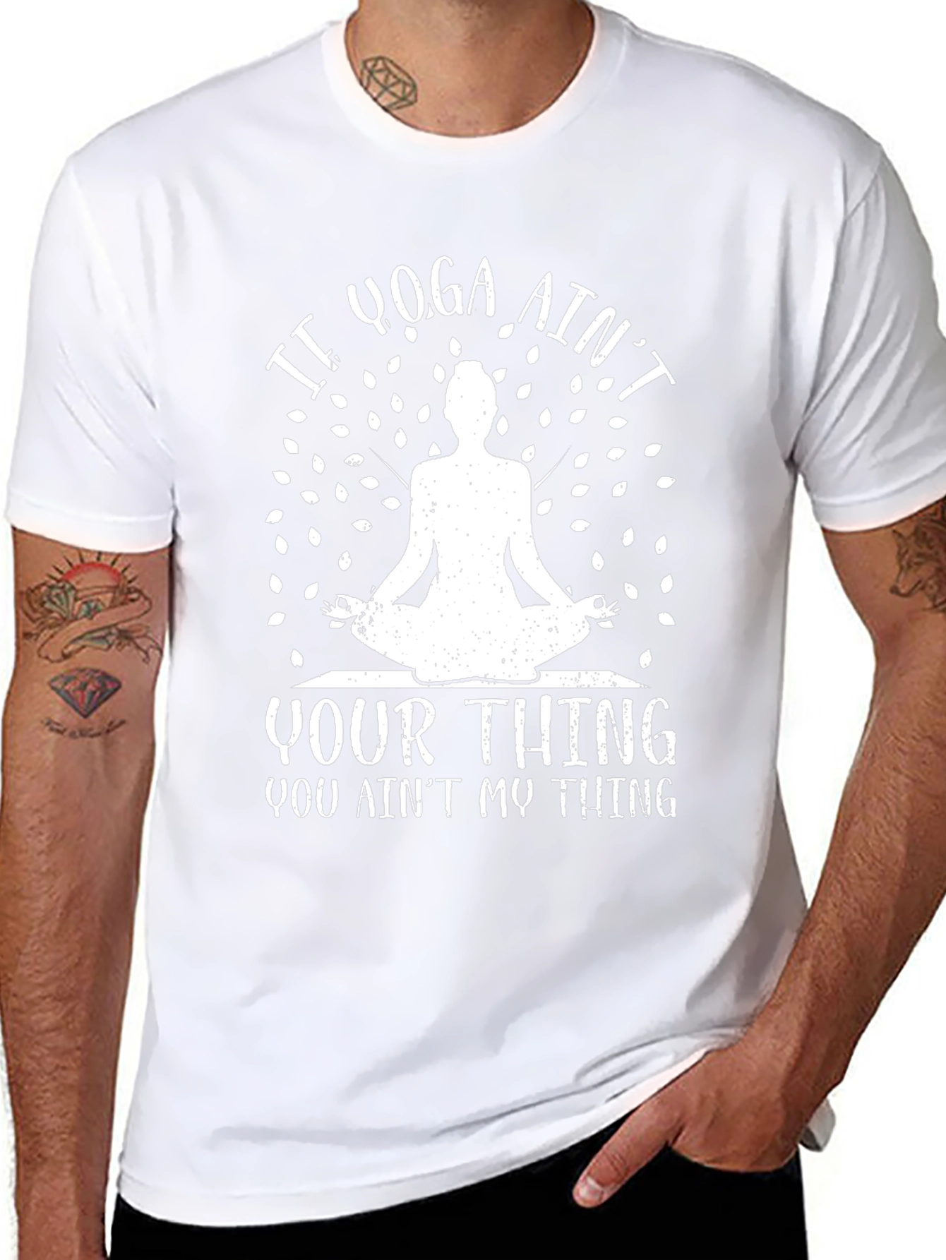 Yoga Aint Your Thing Graphic T-Shirt