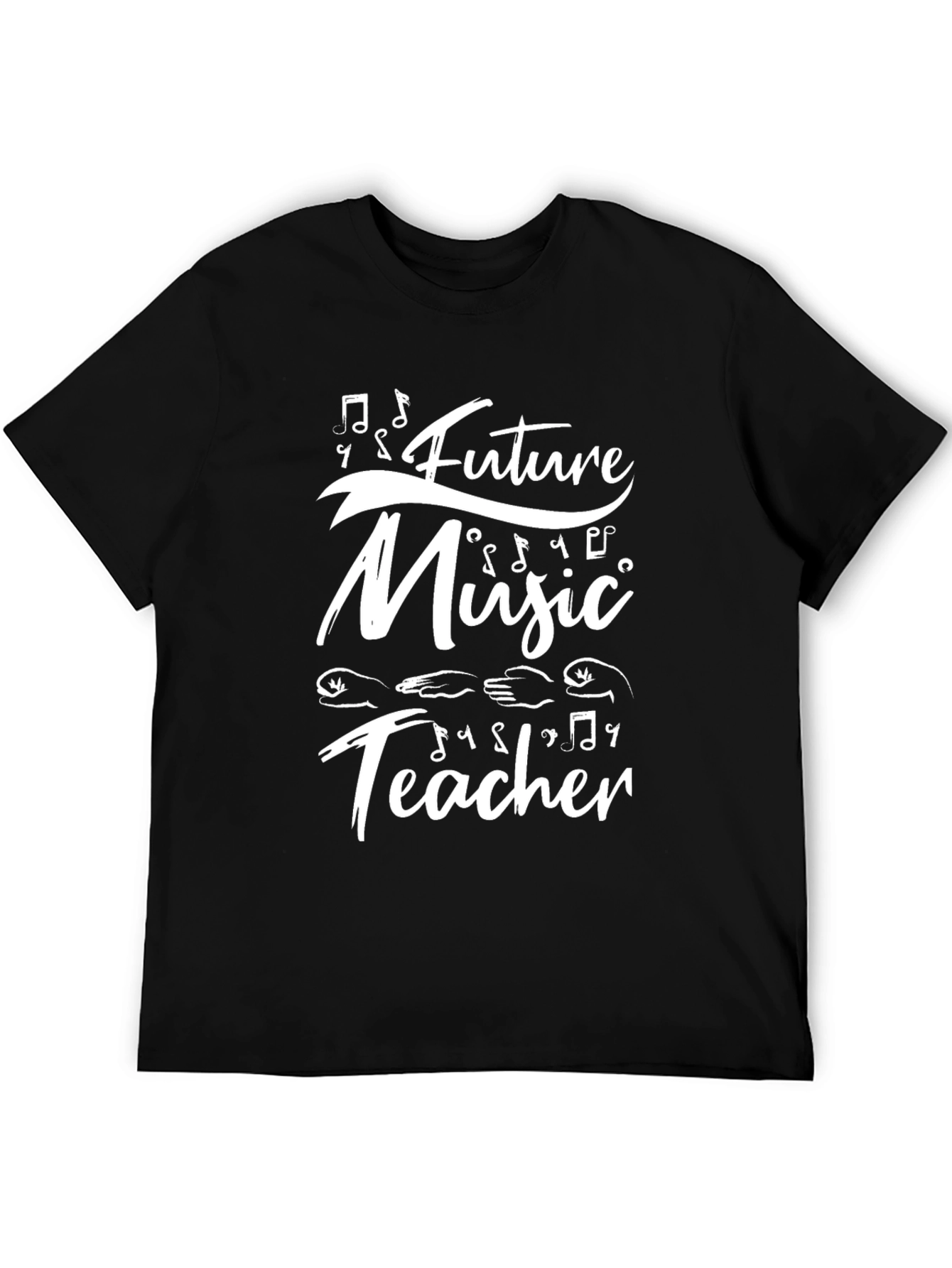 Future Music Teacher T-Shirt - Black