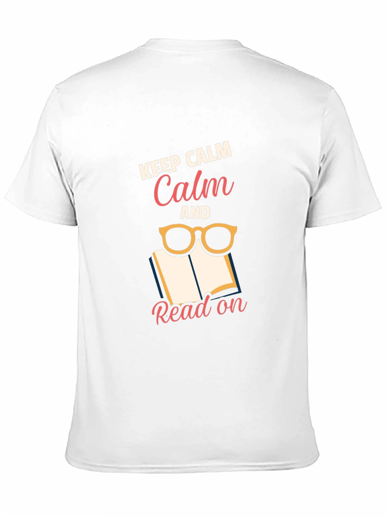 Keep Calm and Read On Graphic Tee