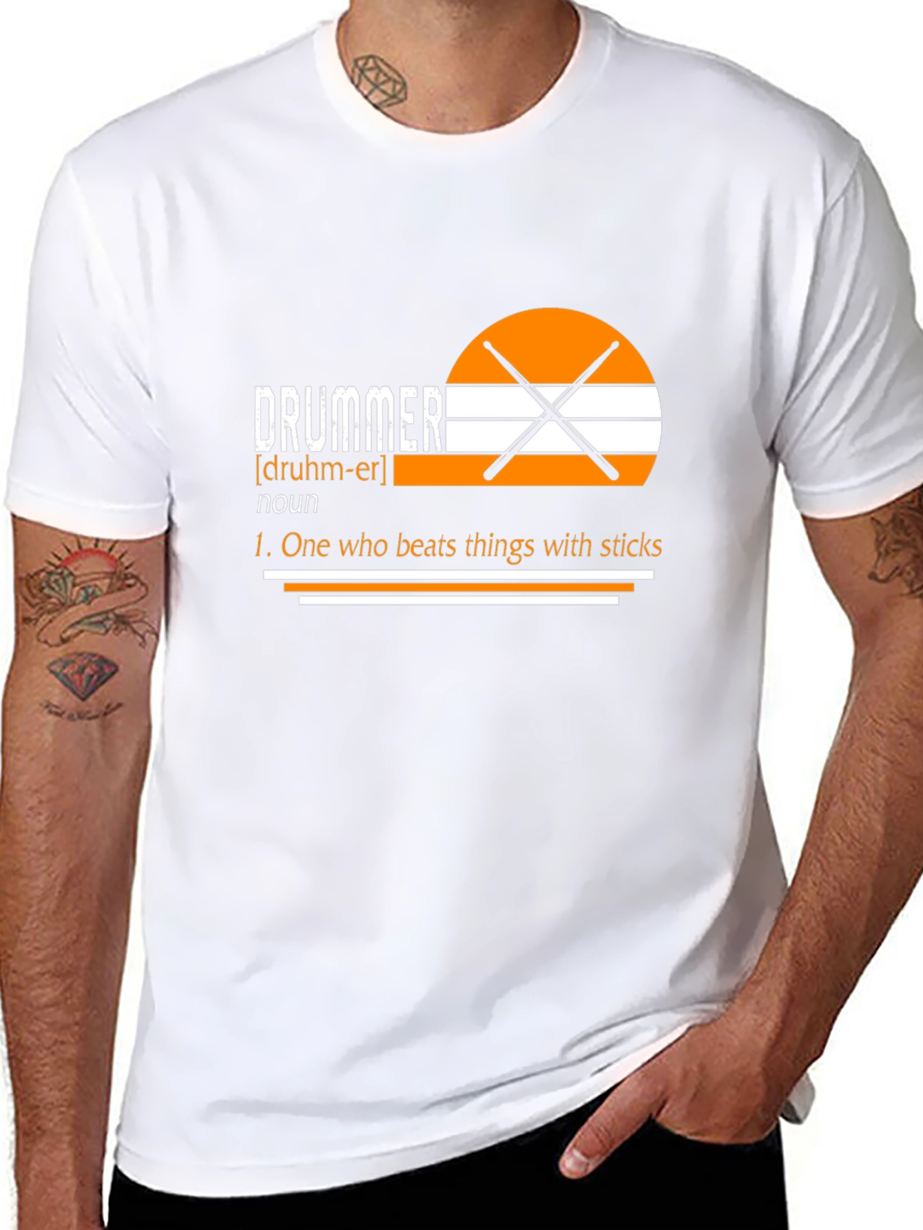 Drummer Definition Graphic Tee