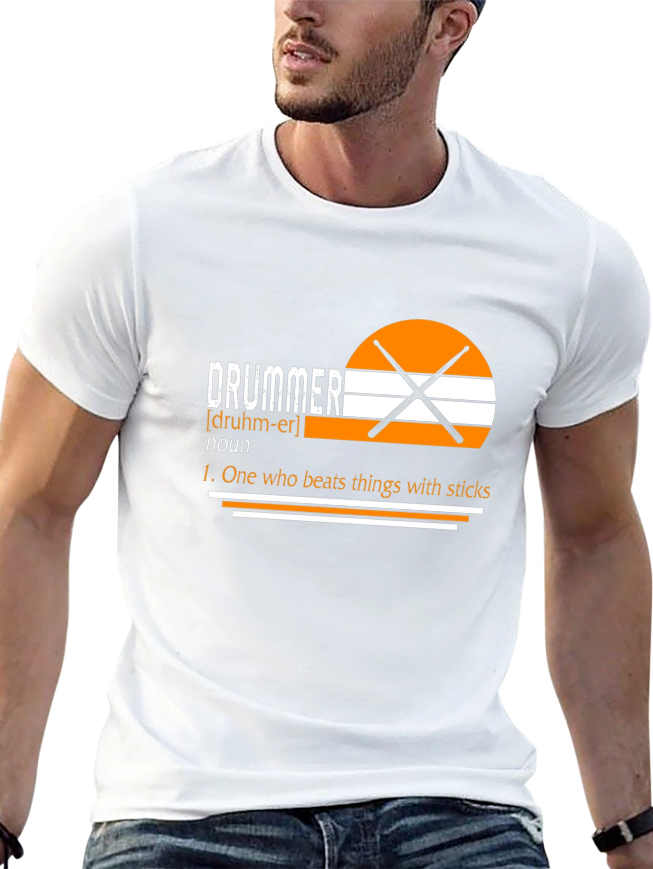 Drummer Definition Graphic Tee