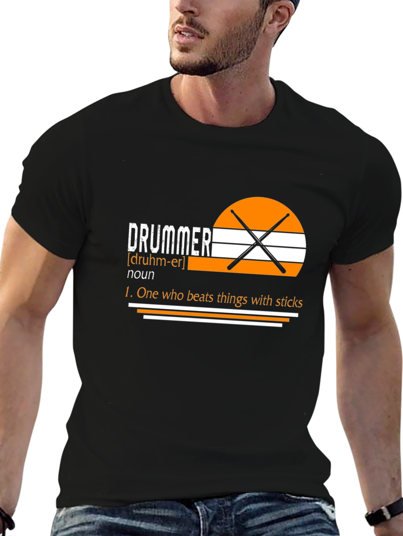 Drummer Definition Graphic Tee
