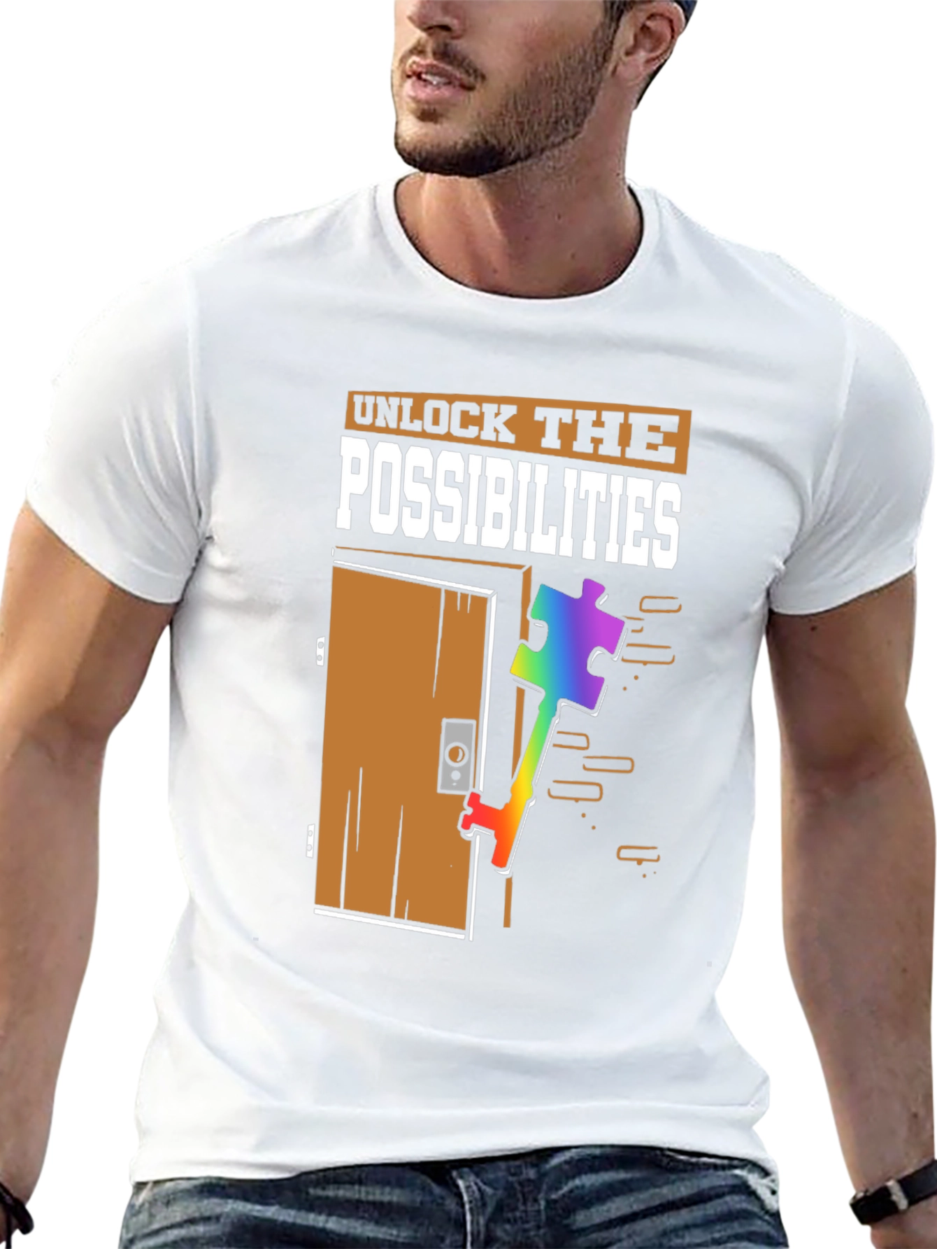 Unlock the Possibilities T-Shirt Autism Awareness