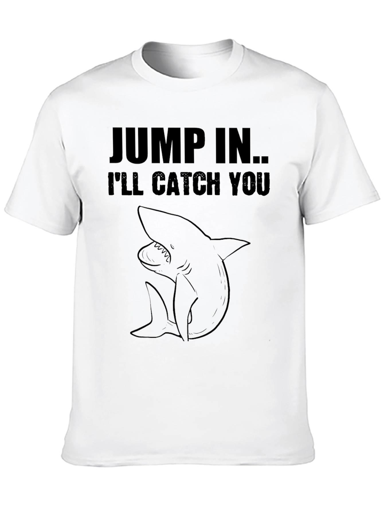 Jump In Shark Graphic Tee