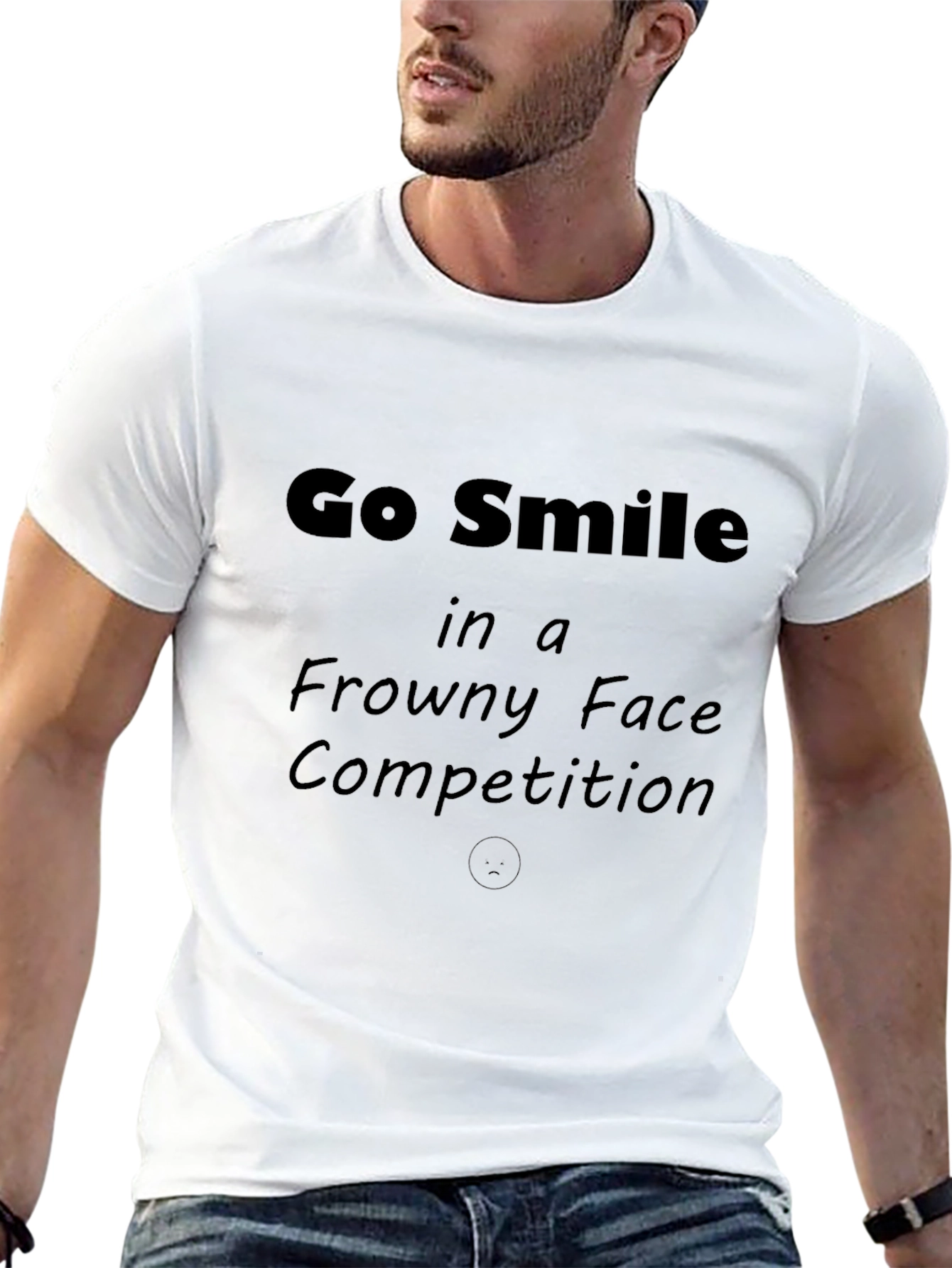 Go Smile Graphic T-Shirt