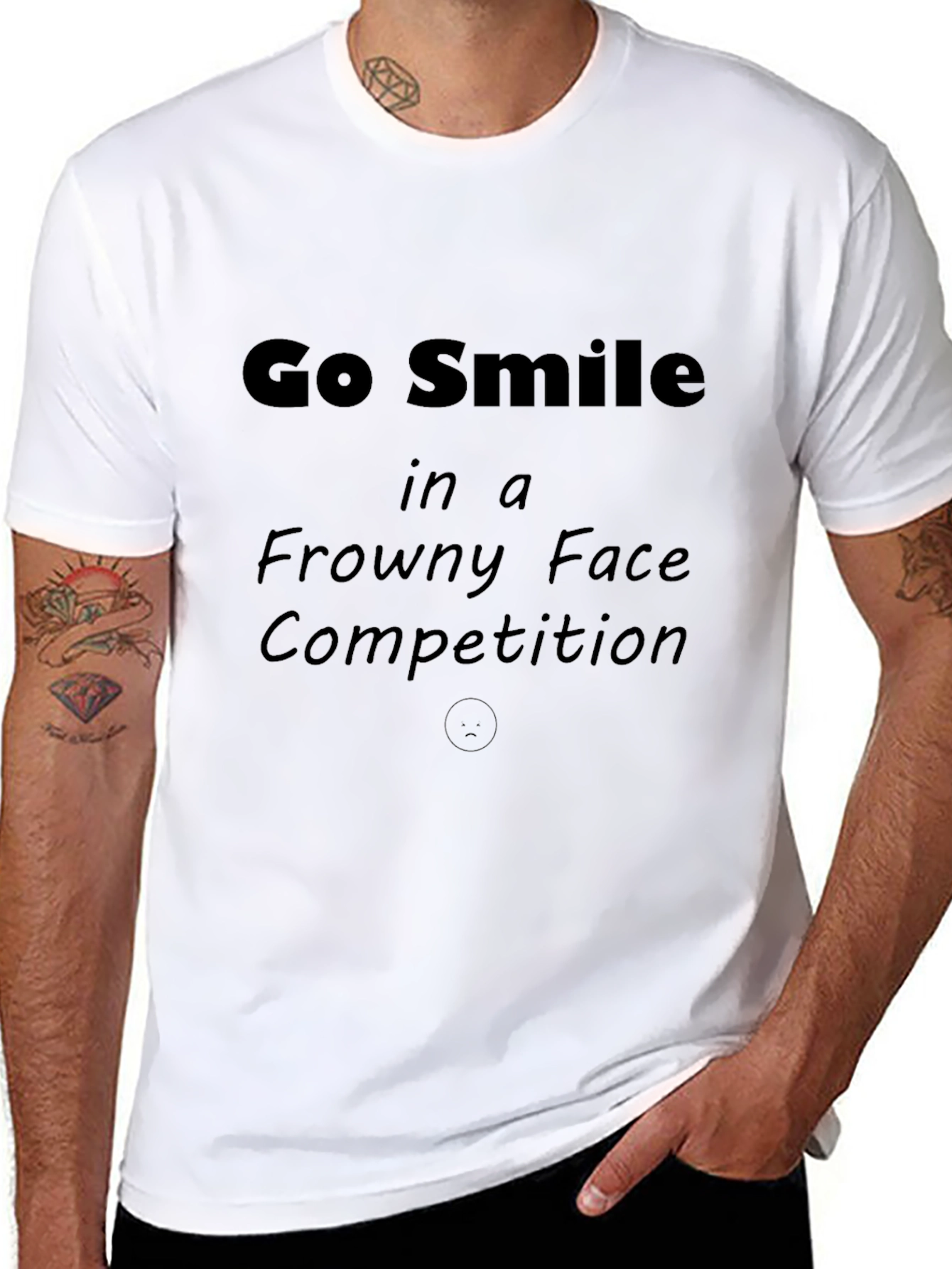 Go Smile Graphic T-Shirt