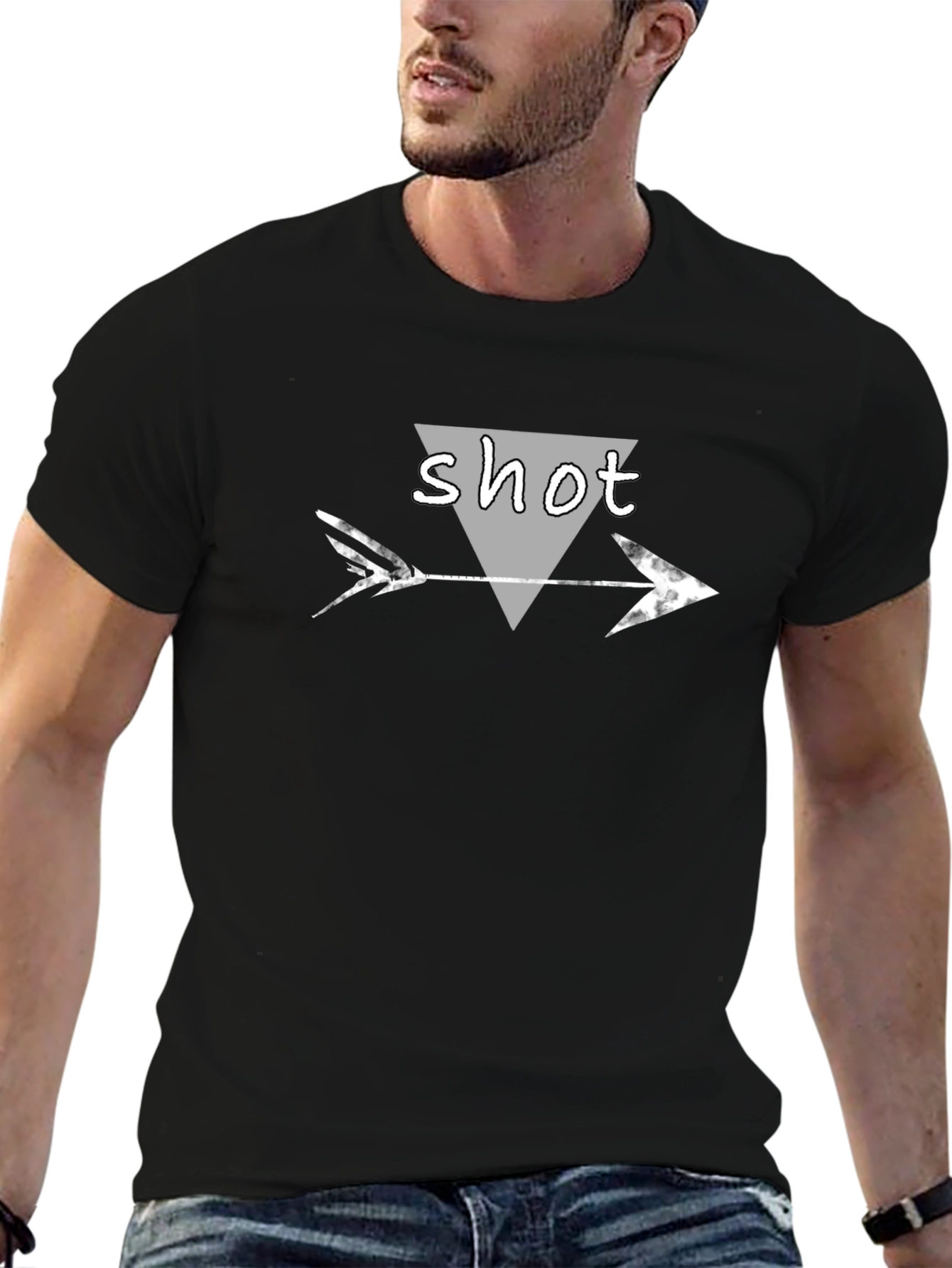 Shot Arrow T-Shirt - Unisex Graphic Tee