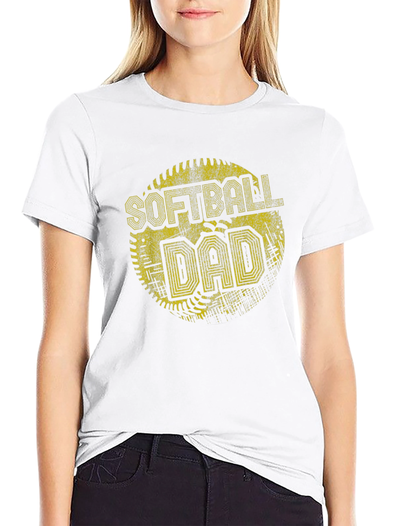 Softball Dad Graphic Tee