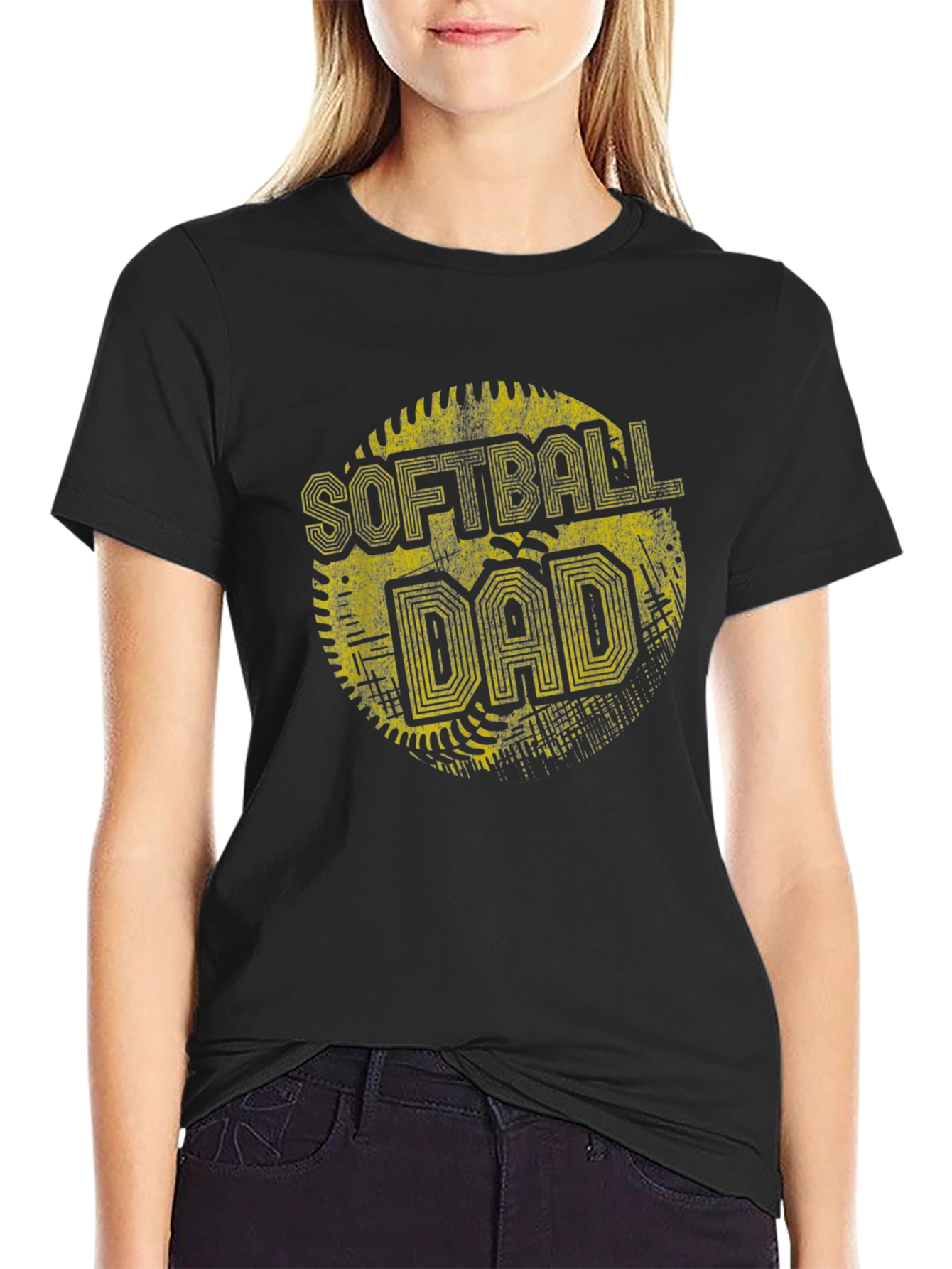 Softball Dad Graphic Tee