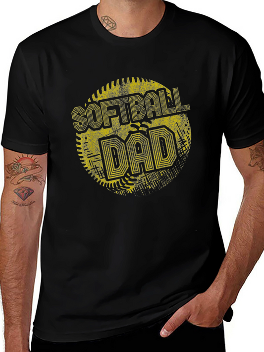 Softball Dad Graphic Tee