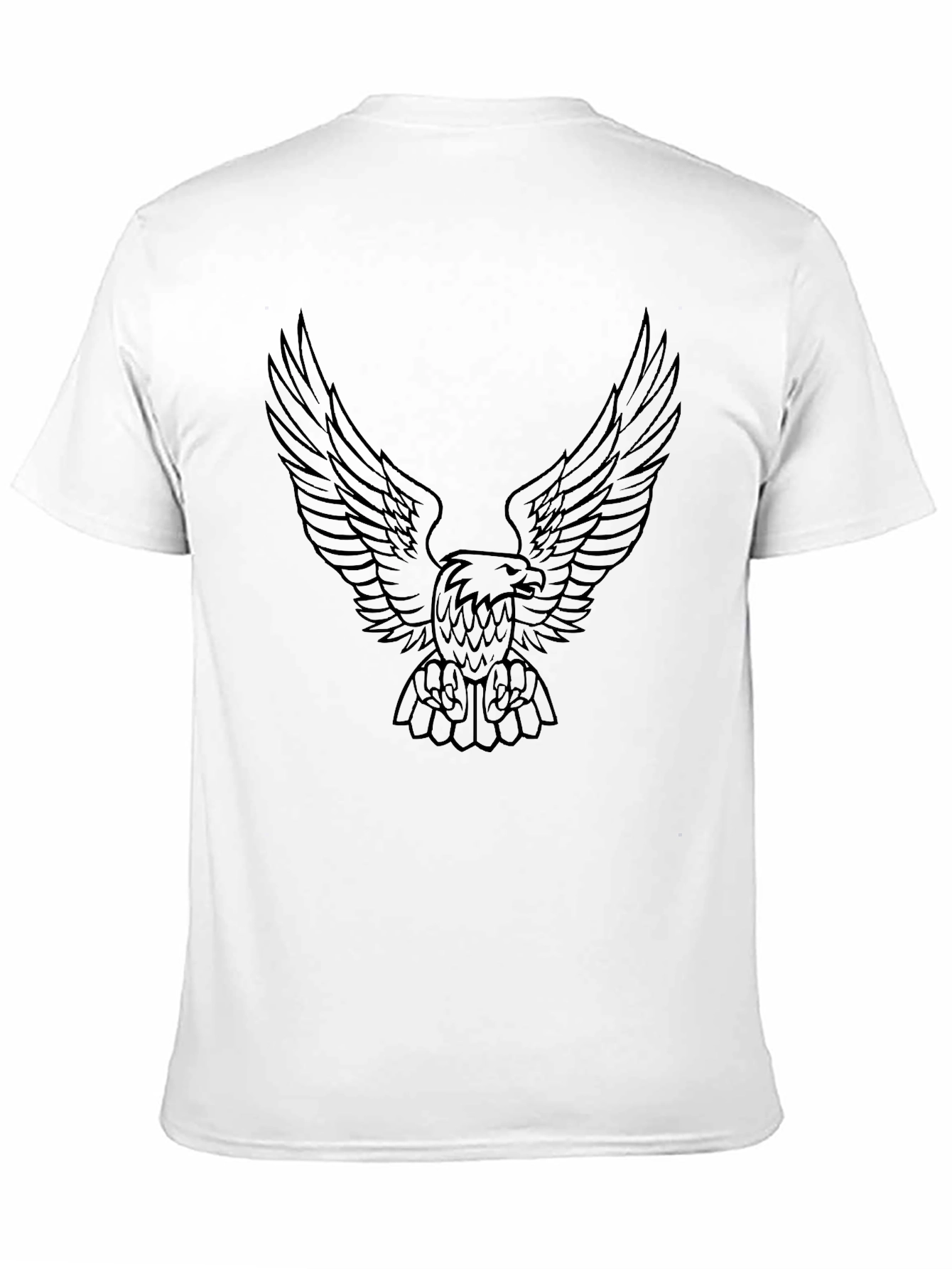 Eagle Graphic Black T-Shirt | Casual Style