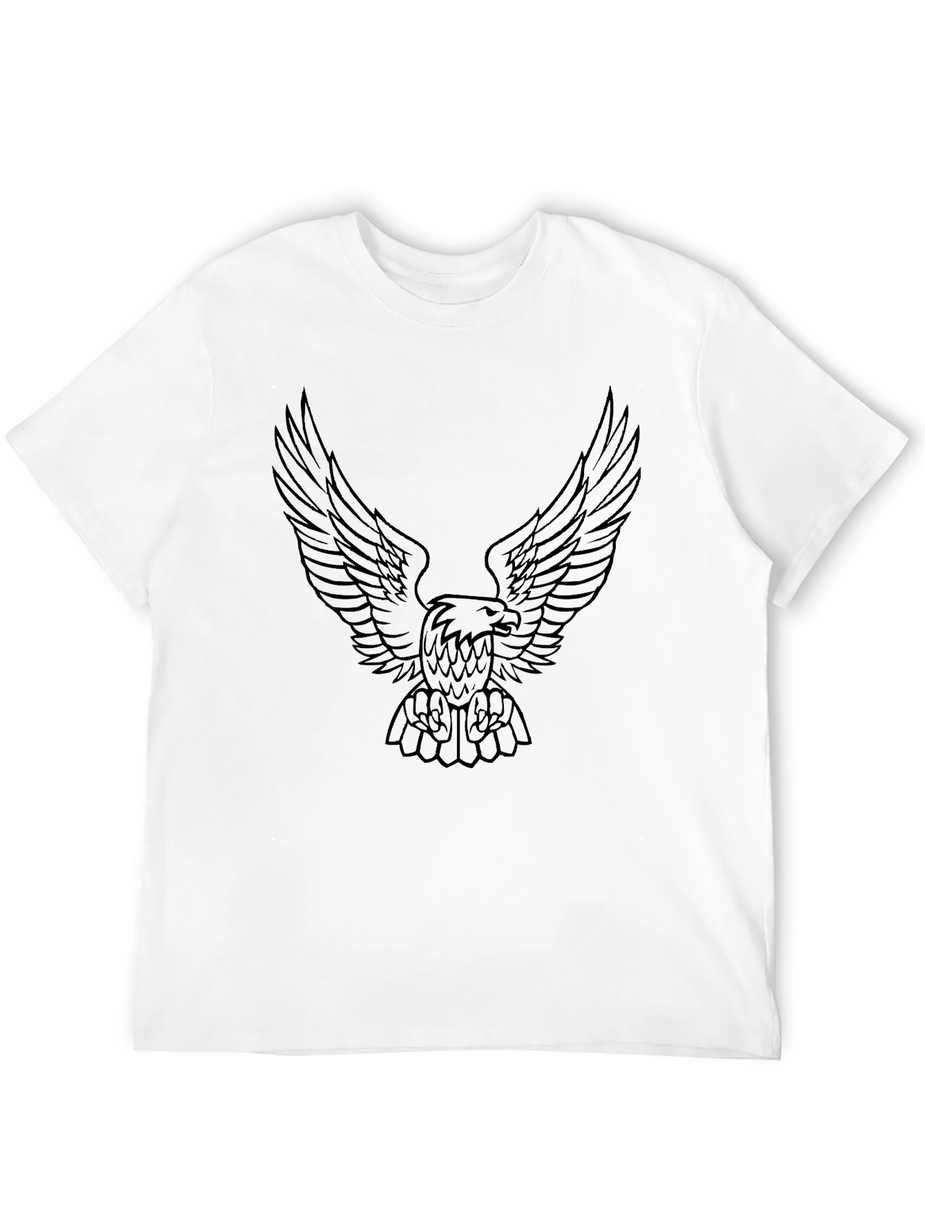 Eagle Graphic Black T-Shirt | Casual Style