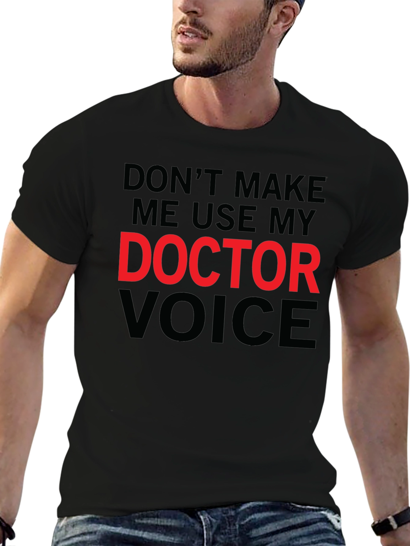 Doctor Voice Graphic Tee - Funny Medical Shirt