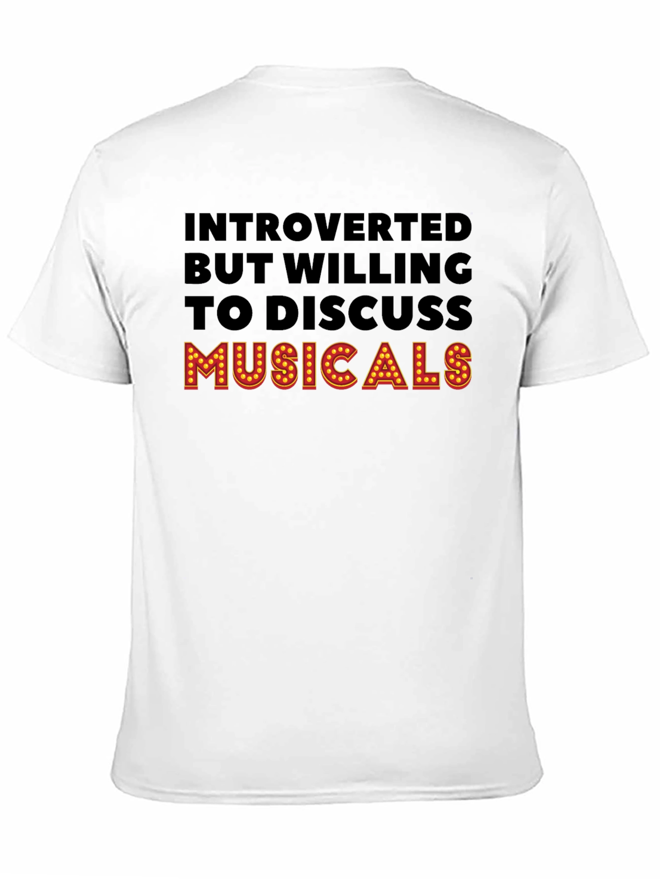 Introverted Musicals Graphic T-Shirt