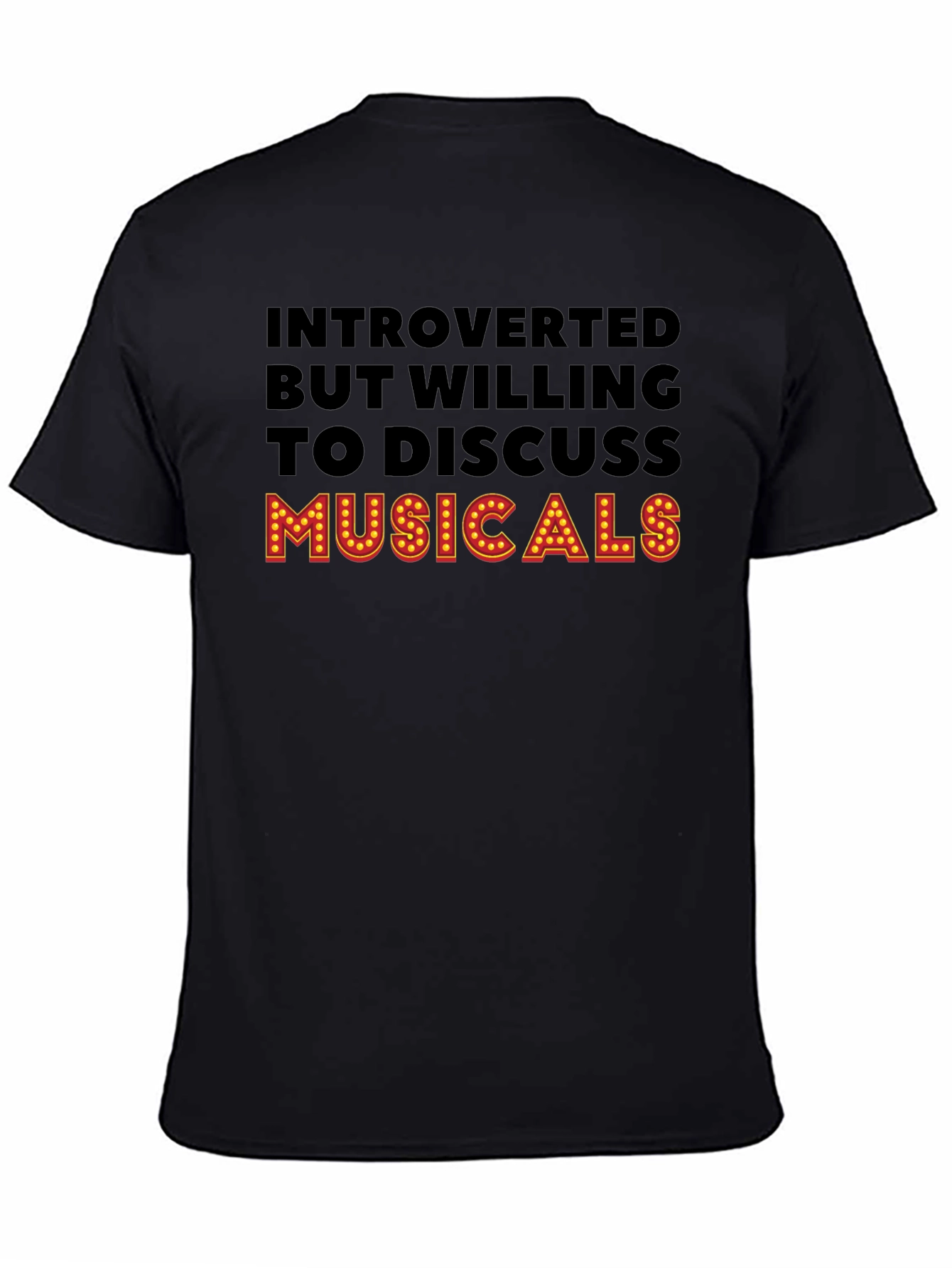 Introverted Musicals Graphic T-Shirt
