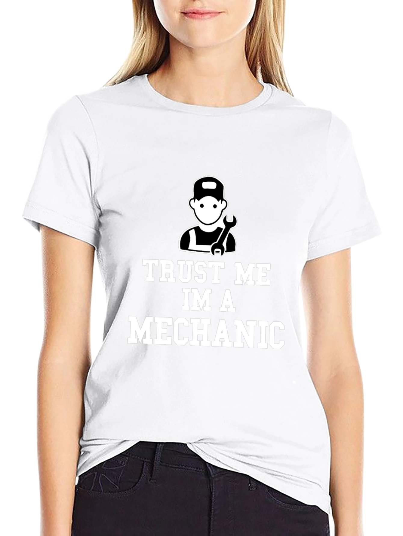 Trust Me Im A Mechanic Black T-Shirt