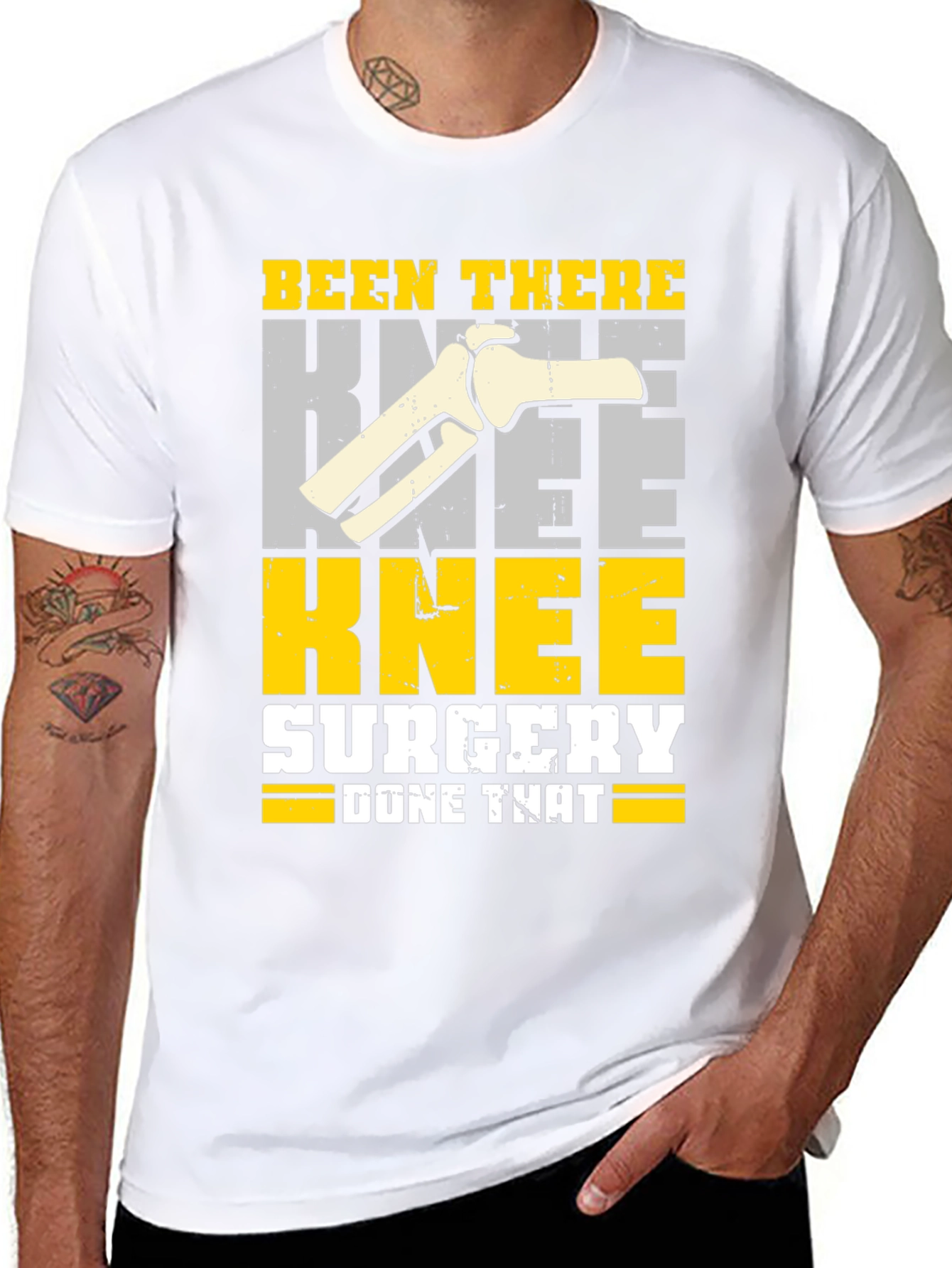Knee Surgery Recovery T-Shirt - Been There Done That