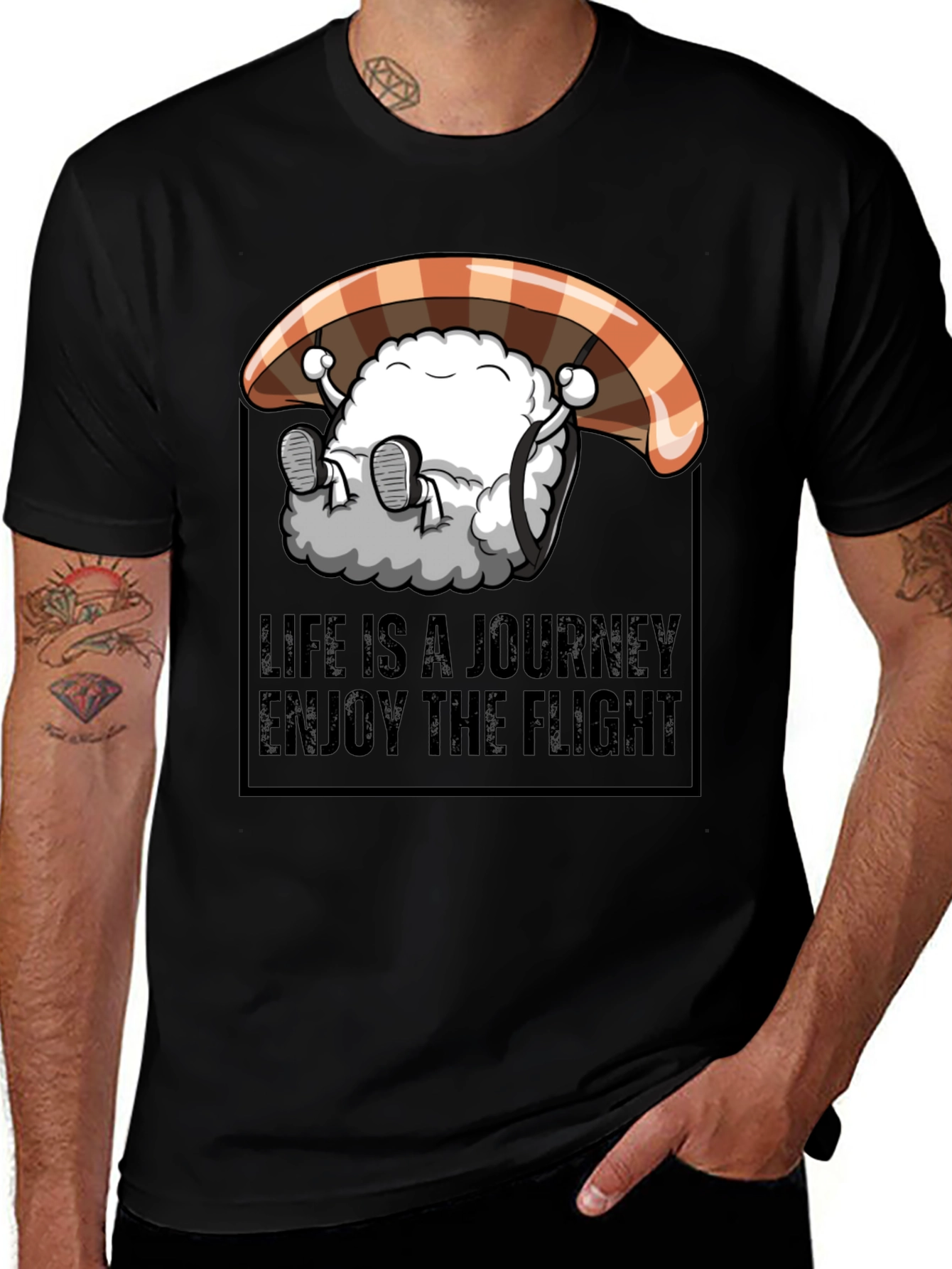 Life is a Journey Enjoy The Flight T-Shirt