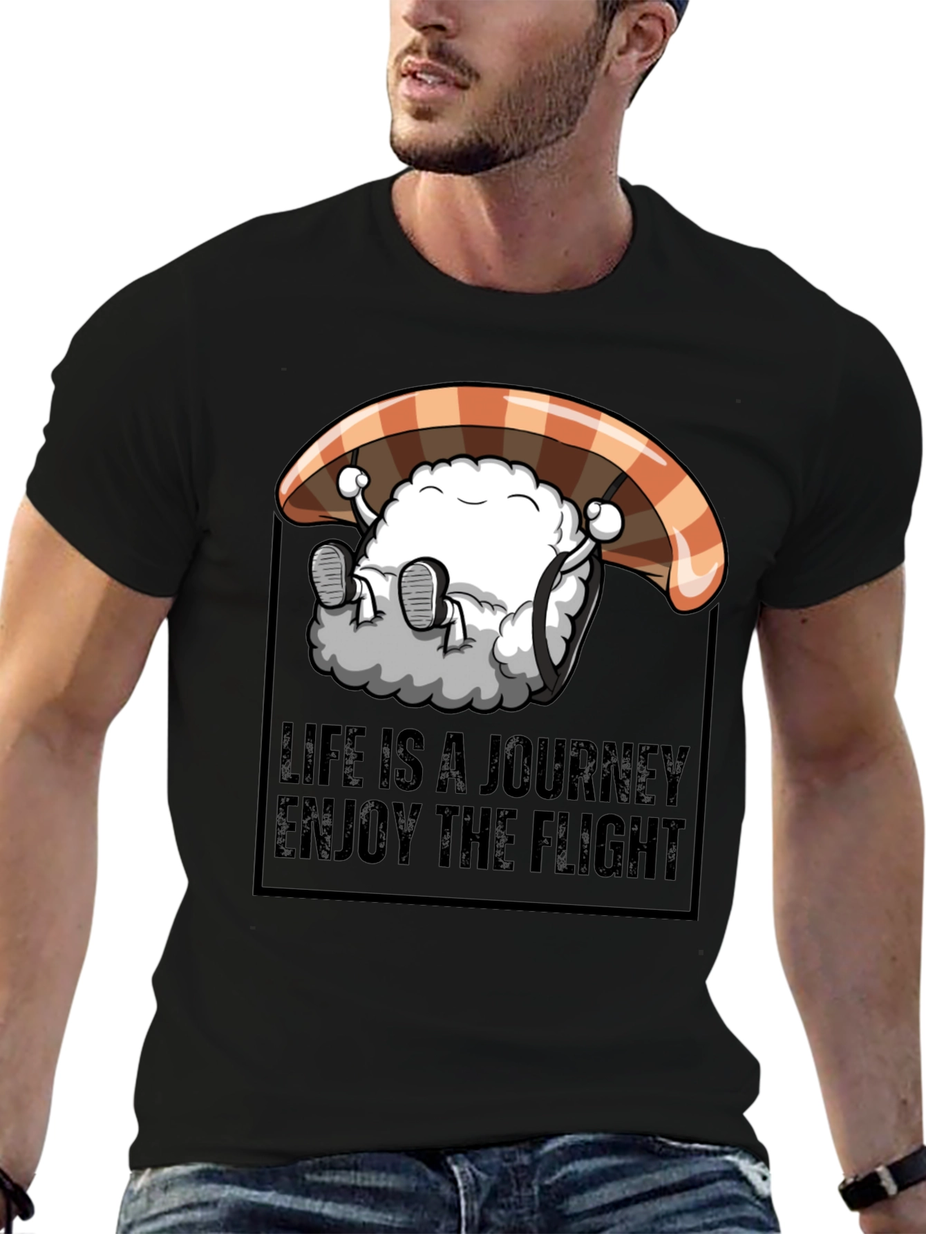 Life is a Journey Enjoy The Flight T-Shirt