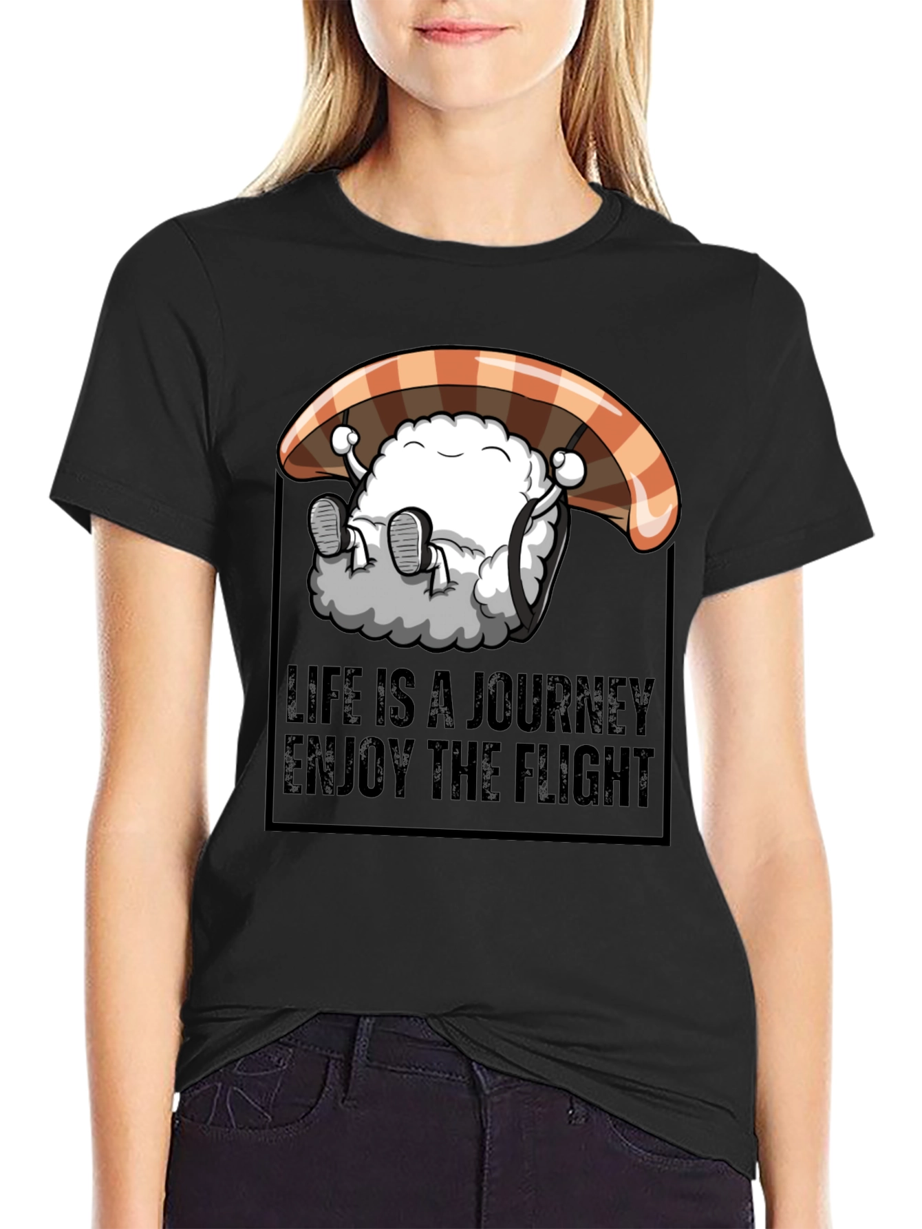 Life is a Journey Enjoy The Flight T-Shirt