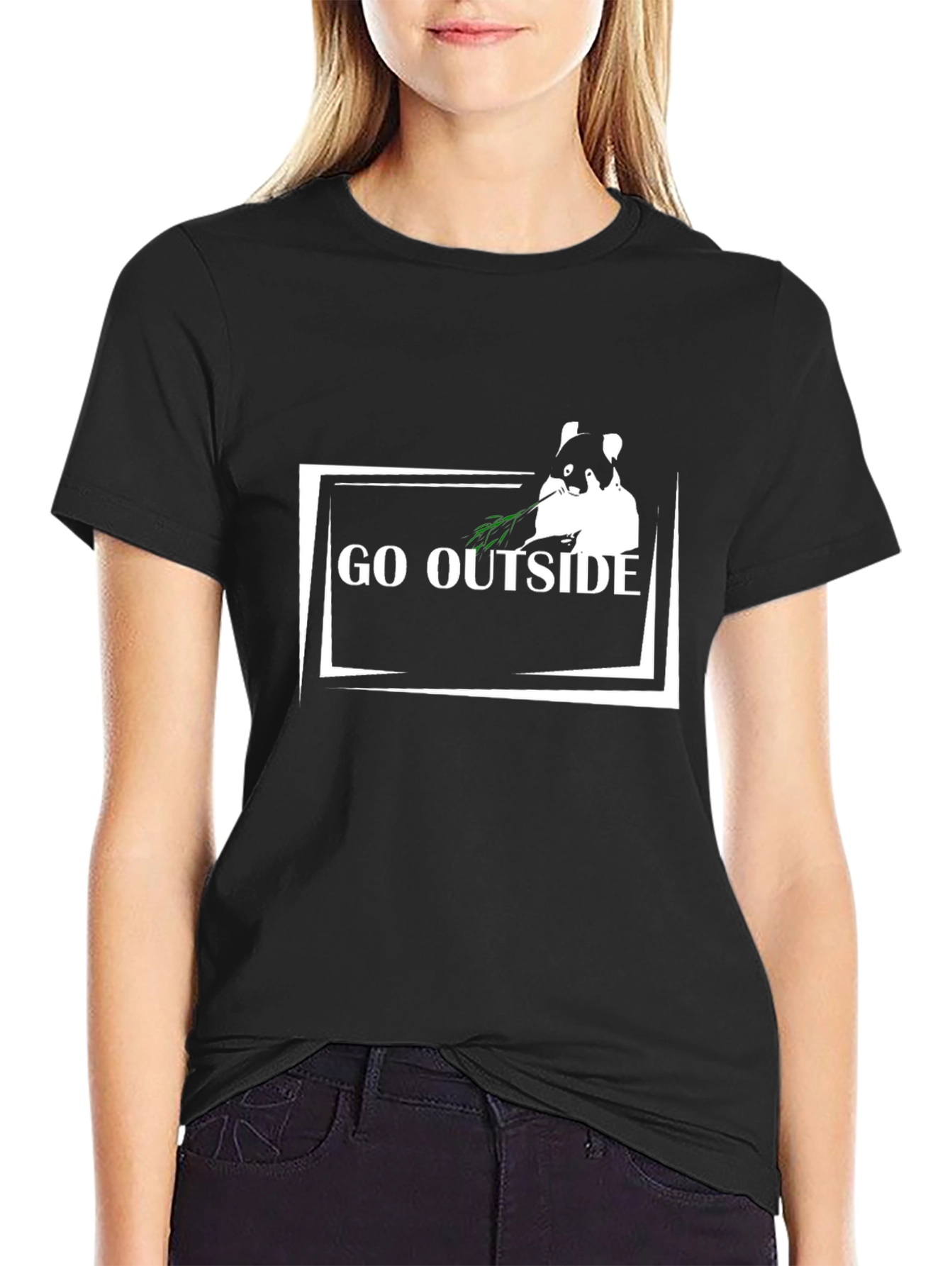 Go Outside Hamster T-Shirt - Nature Lover Tee