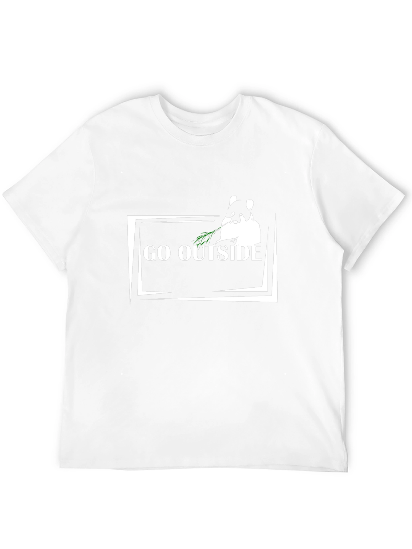 Go Outside Hamster T-Shirt - Nature Lover Tee
