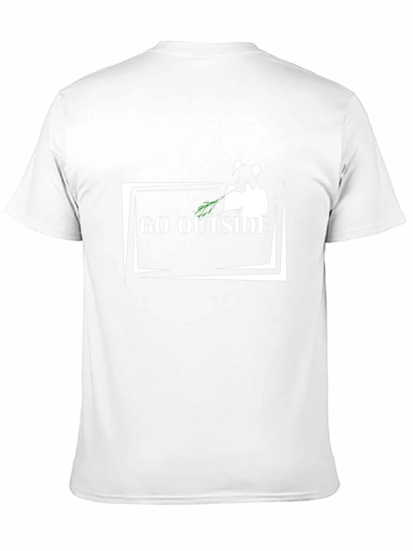 Go Outside Hamster T-Shirt - Nature Lover Tee