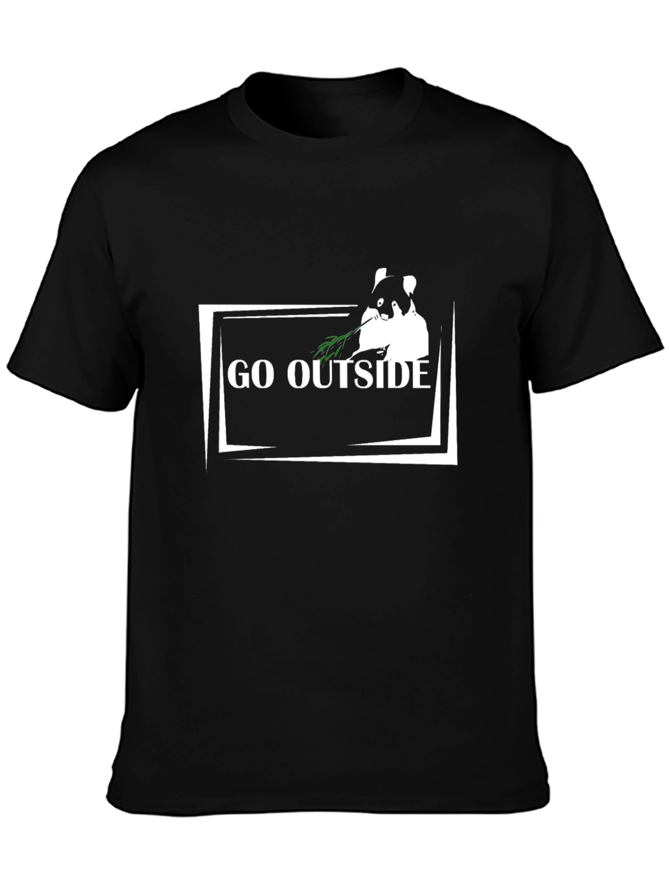 Go Outside Hamster T-Shirt - Nature Lover Tee