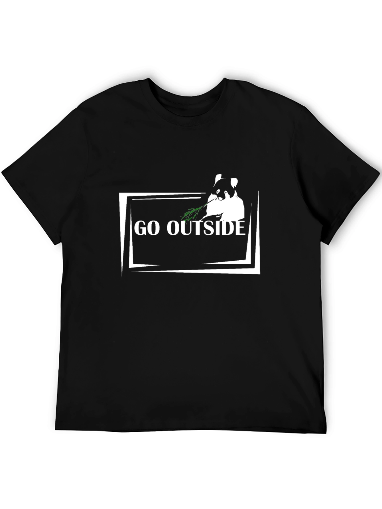 Go Outside Hamster T-Shirt - Nature Lover Tee