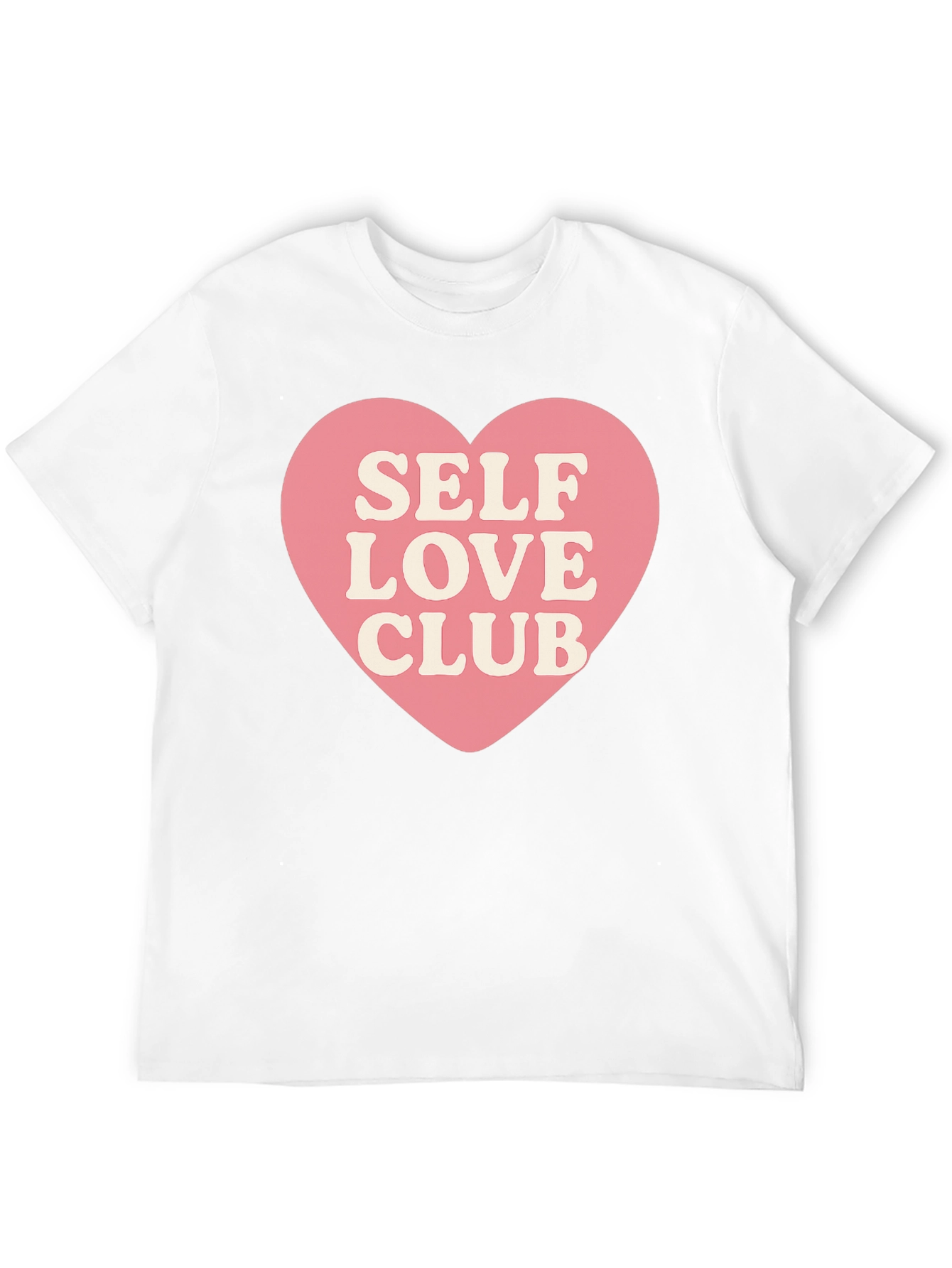 Self Love Club Graphic Tee - Trendy Casual Shirt