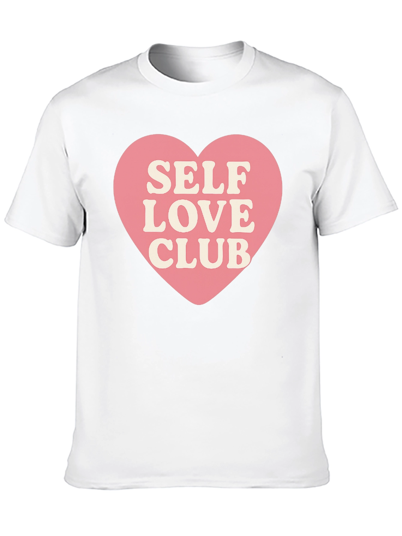 Self Love Club Graphic Tee - Trendy Casual Shirt