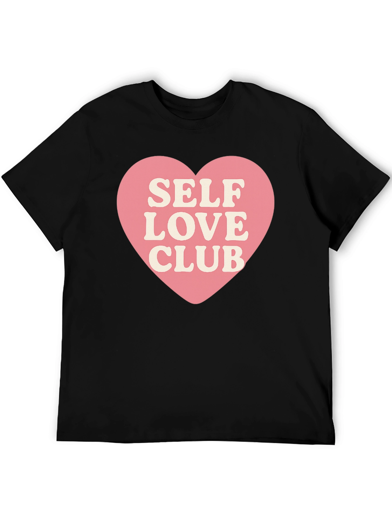 Self Love Club Graphic Tee - Trendy Casual Shirt