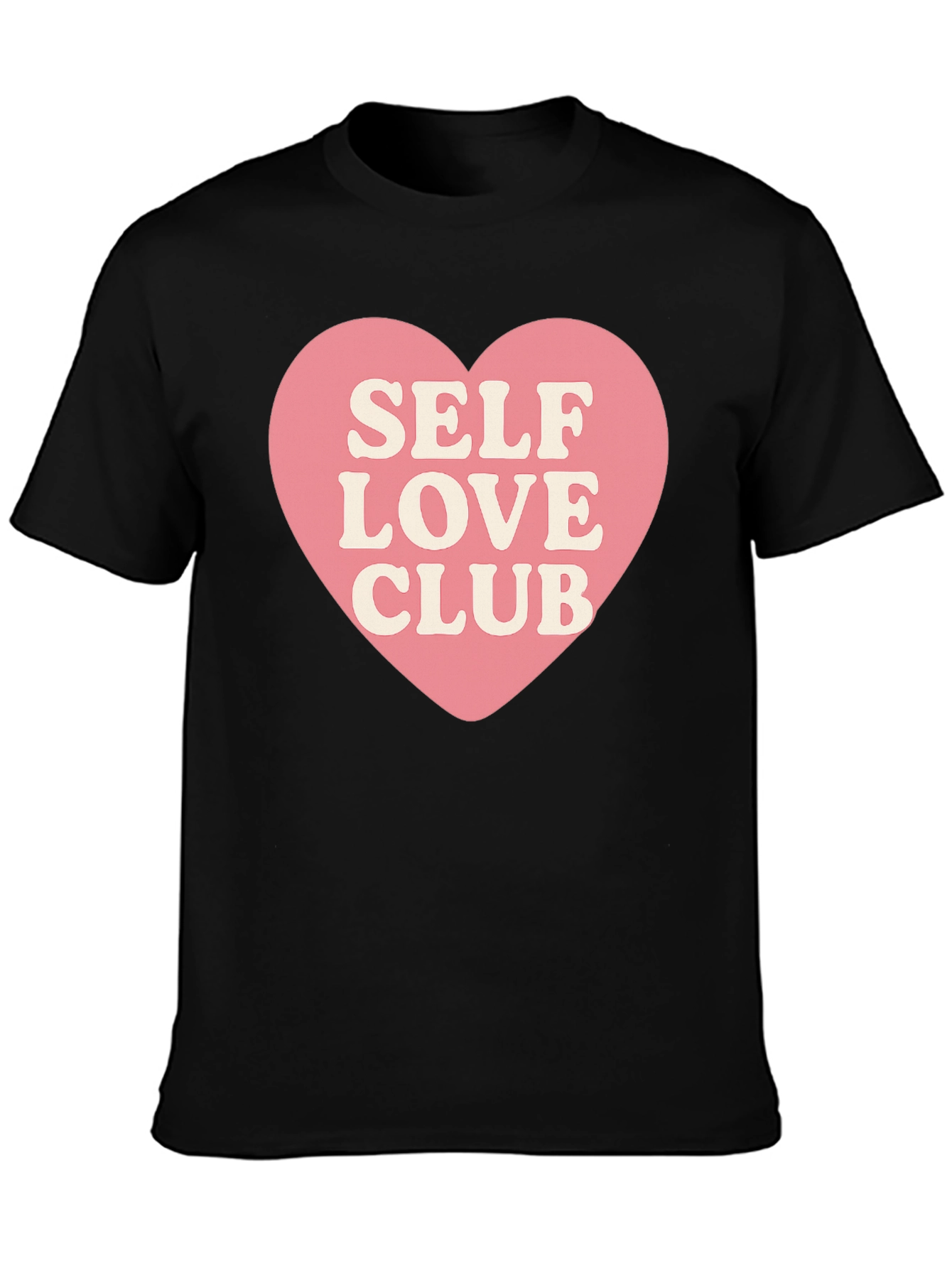 Self Love Club Graphic Tee - Trendy Casual Shirt