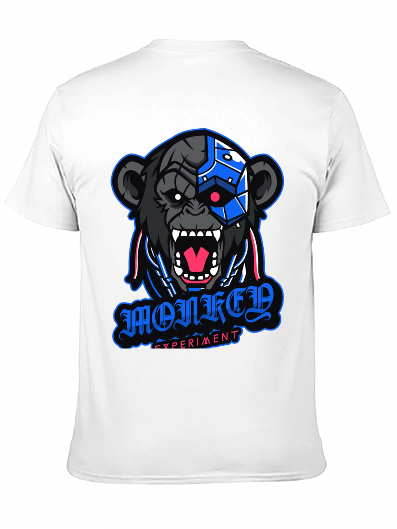 Cyber Monkey Experiment Graphic T-Shirt