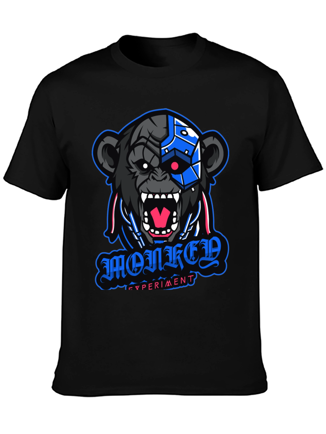 Cyber Monkey Experiment Graphic T-Shirt