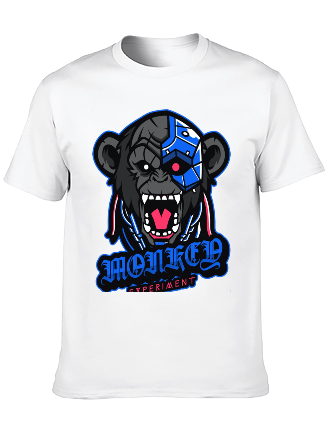 Cyber Monkey Experiment Graphic T-Shirt