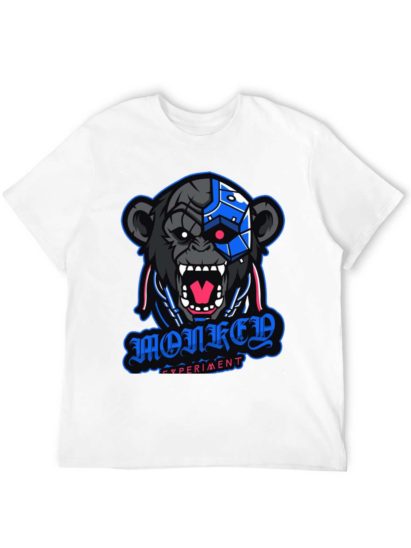 Cyber Monkey Experiment Graphic T-Shirt