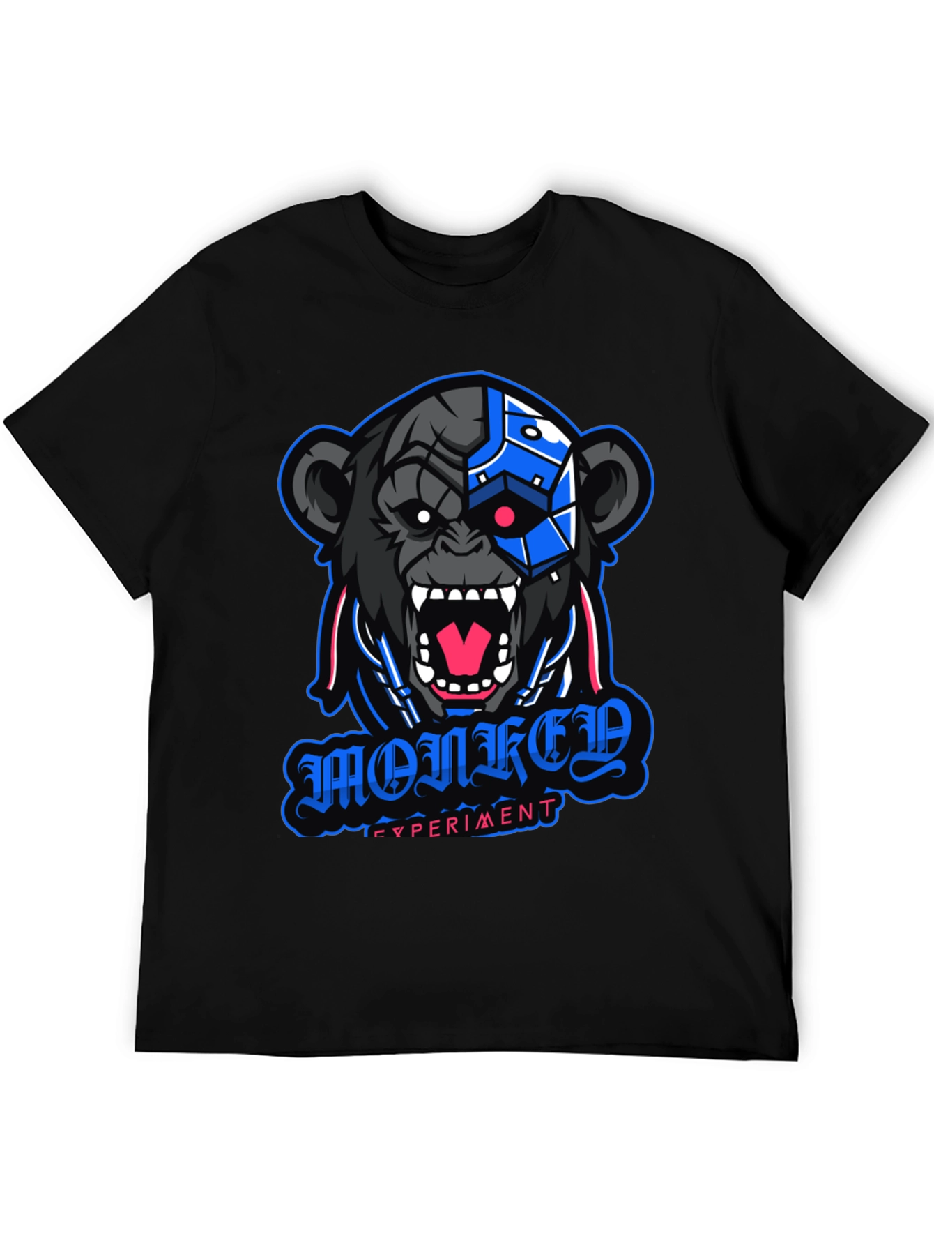 Cyber Monkey Experiment Graphic T-Shirt
