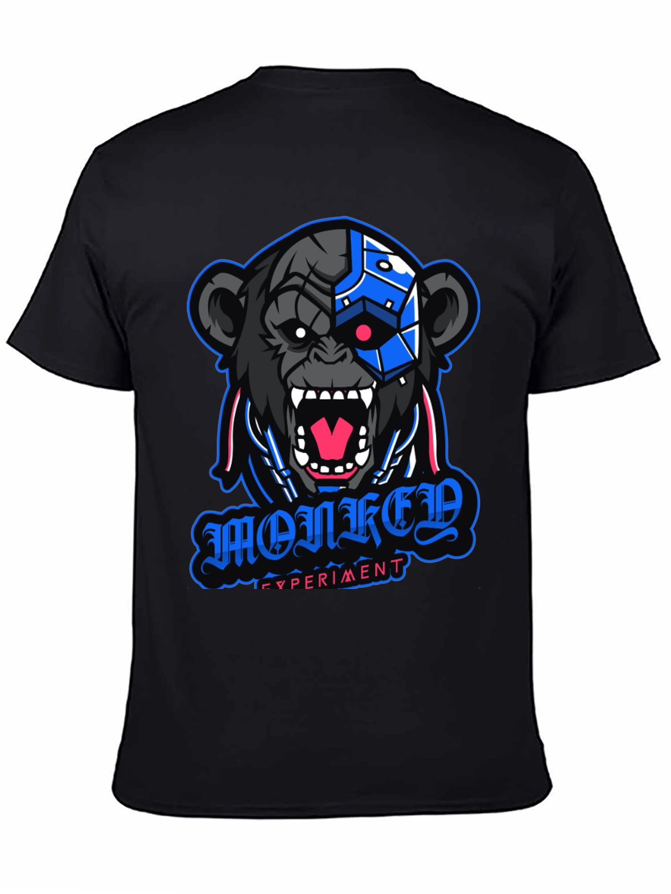 Cyber Monkey Experiment Graphic T-Shirt