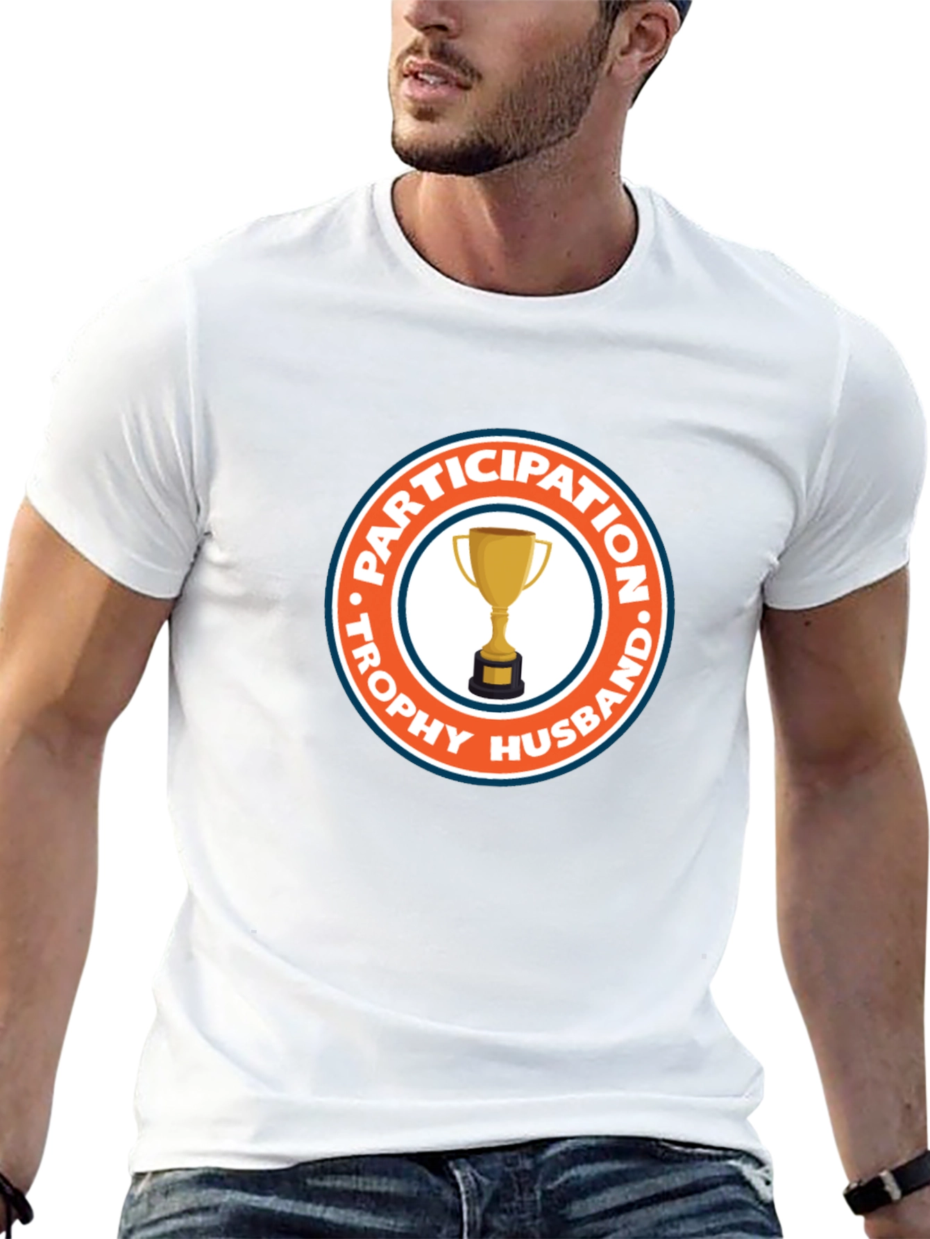 Trophy Husband Participation Award Graphic Tee