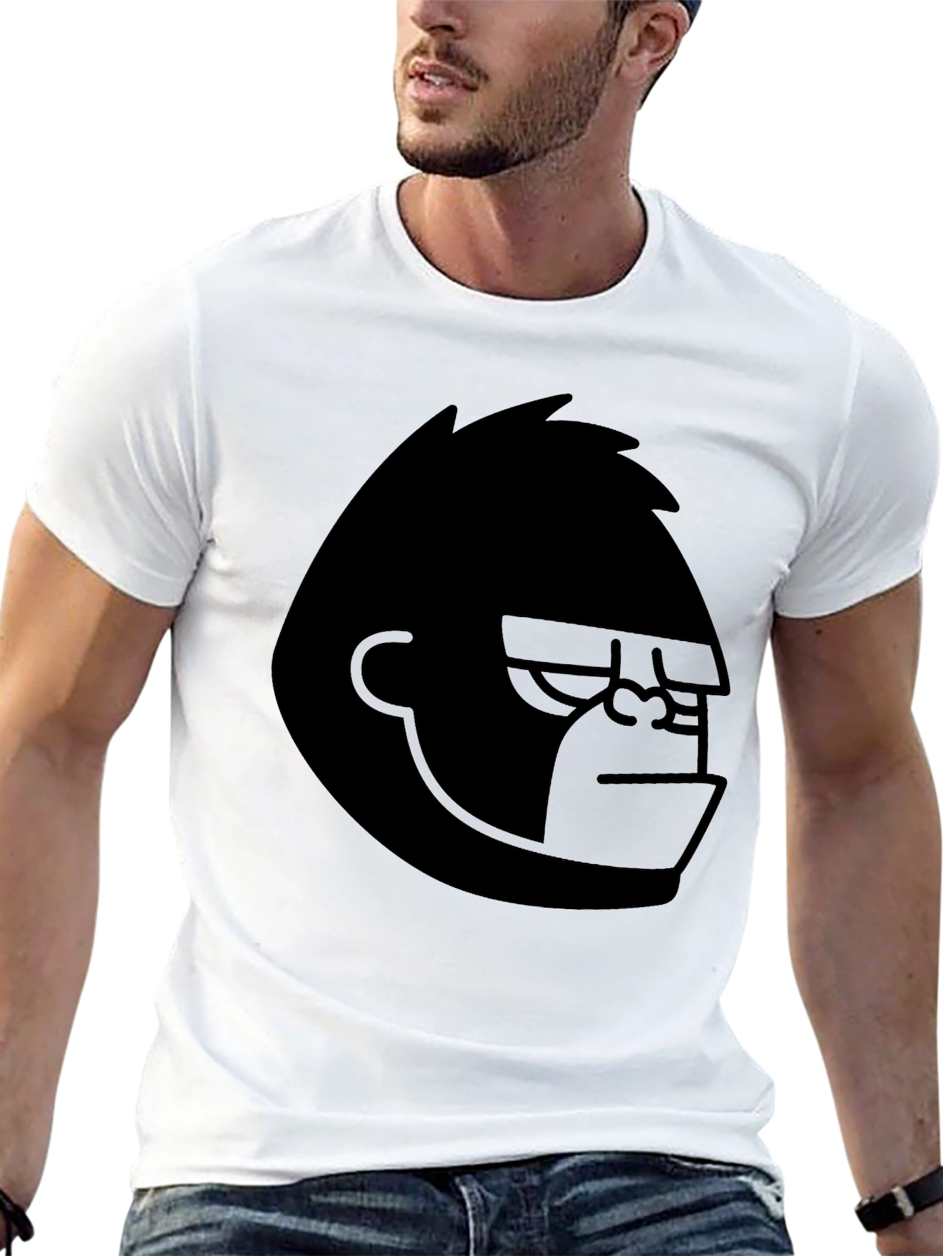 Cool Gorilla Graphic Black T-Shirt