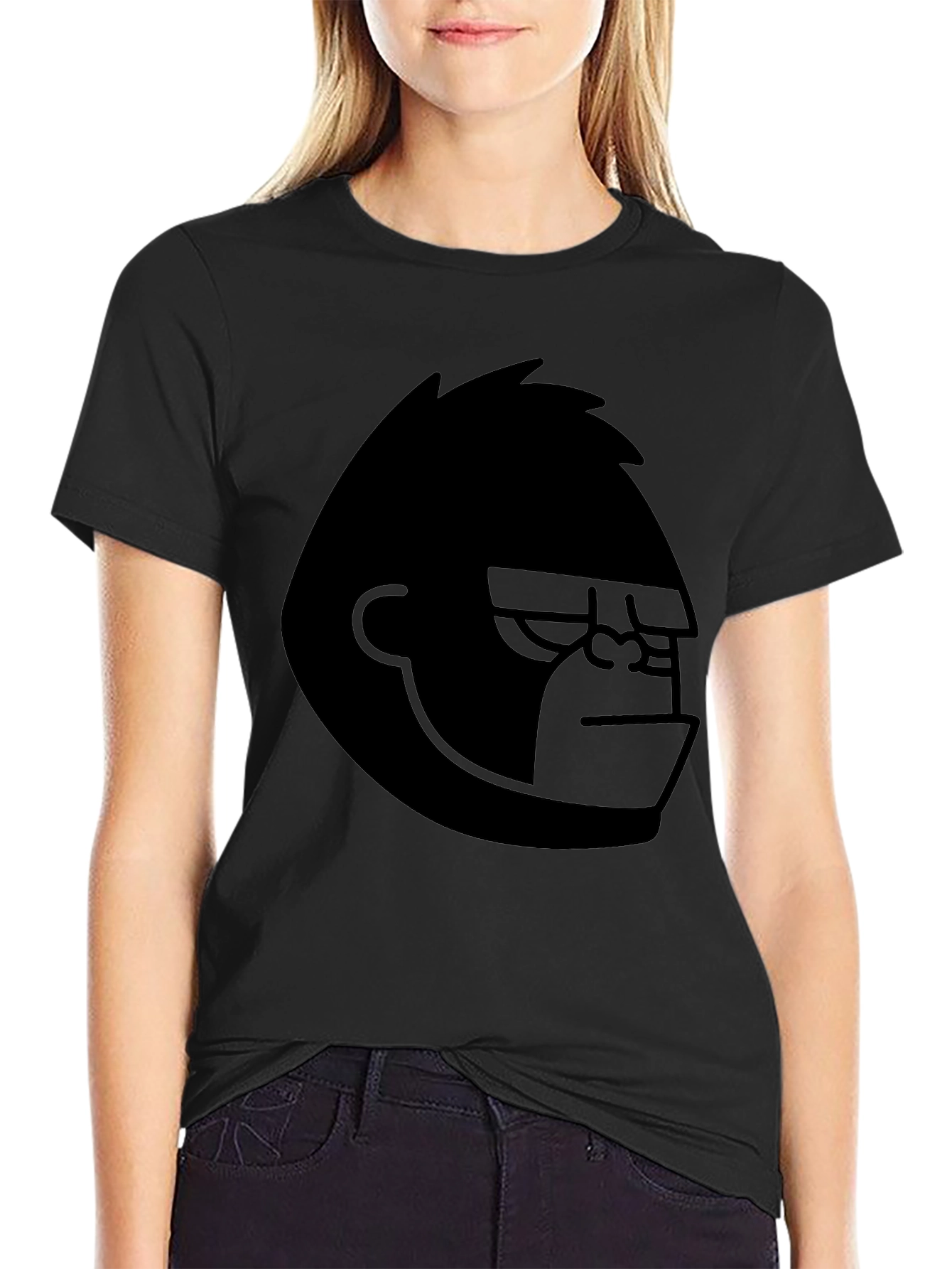 Cool Gorilla Graphic Black T-Shirt