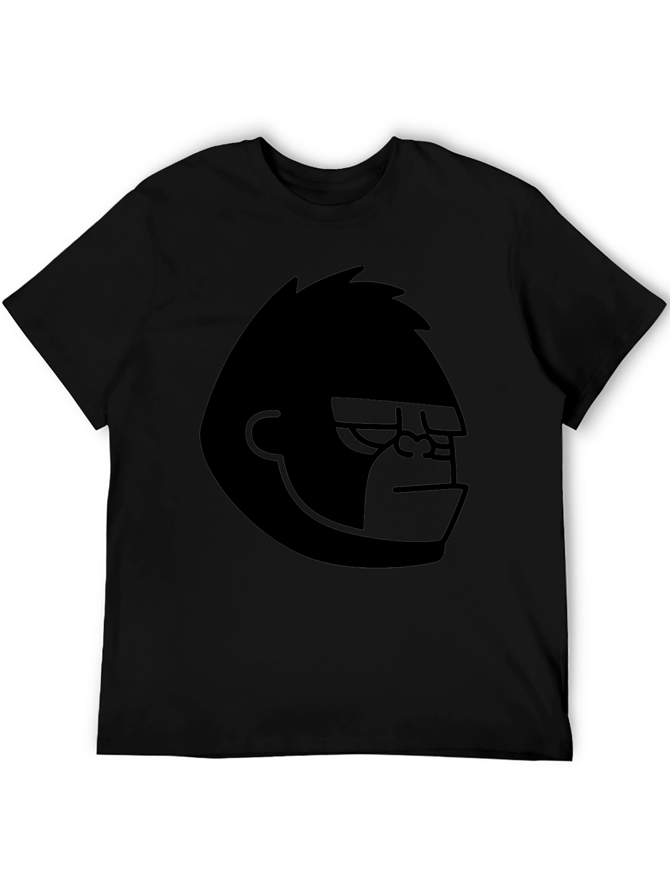 Cool Gorilla Graphic Black T-Shirt