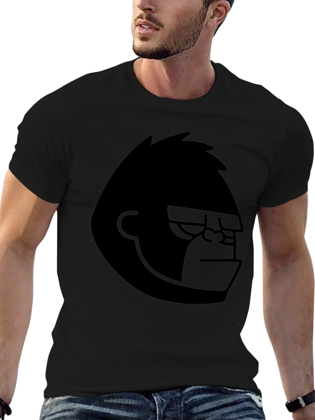 Cool Gorilla Graphic Black T-Shirt