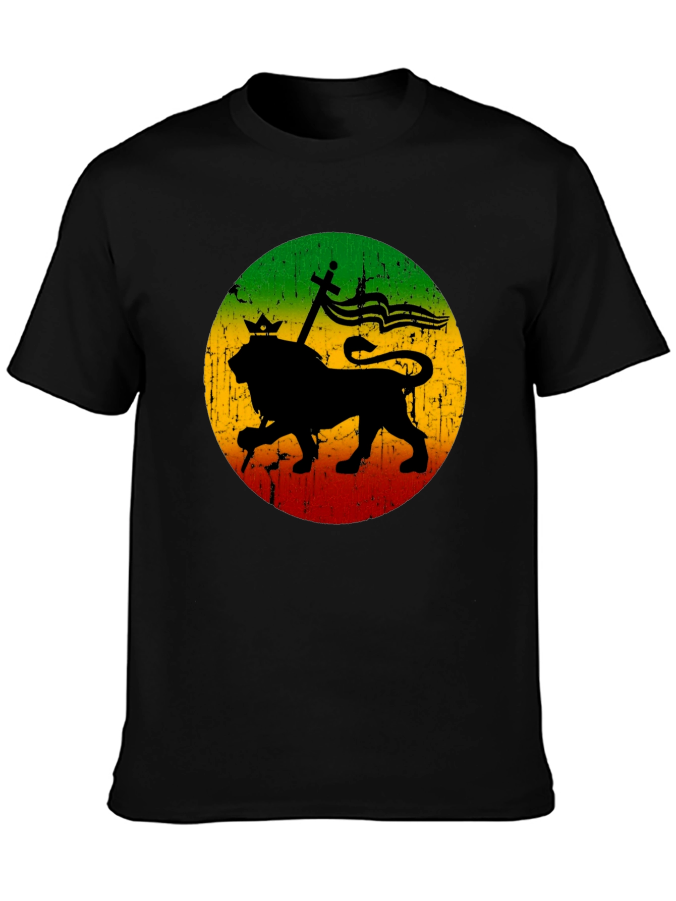 Rasta Lion T-Shirt - Reggae Inspired Graphic Tee